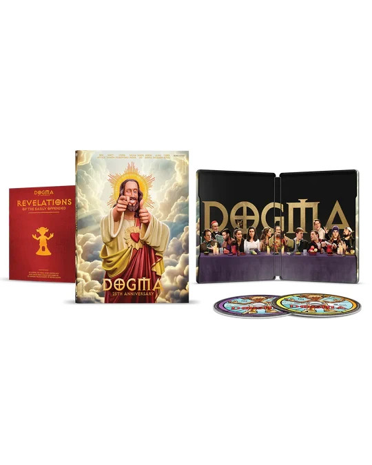 DOGMA STEELBOOK 4K ULTRA HD + BLU-RAY + DIGITAL NEW! SEALED!