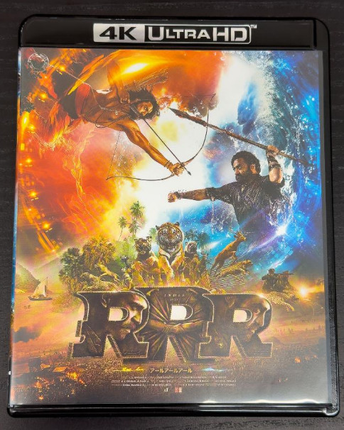 RRR 4K 4K ULTRA HD Blu-ray Standard Edition Movie 4K UHD BD Region A TWUS-1320