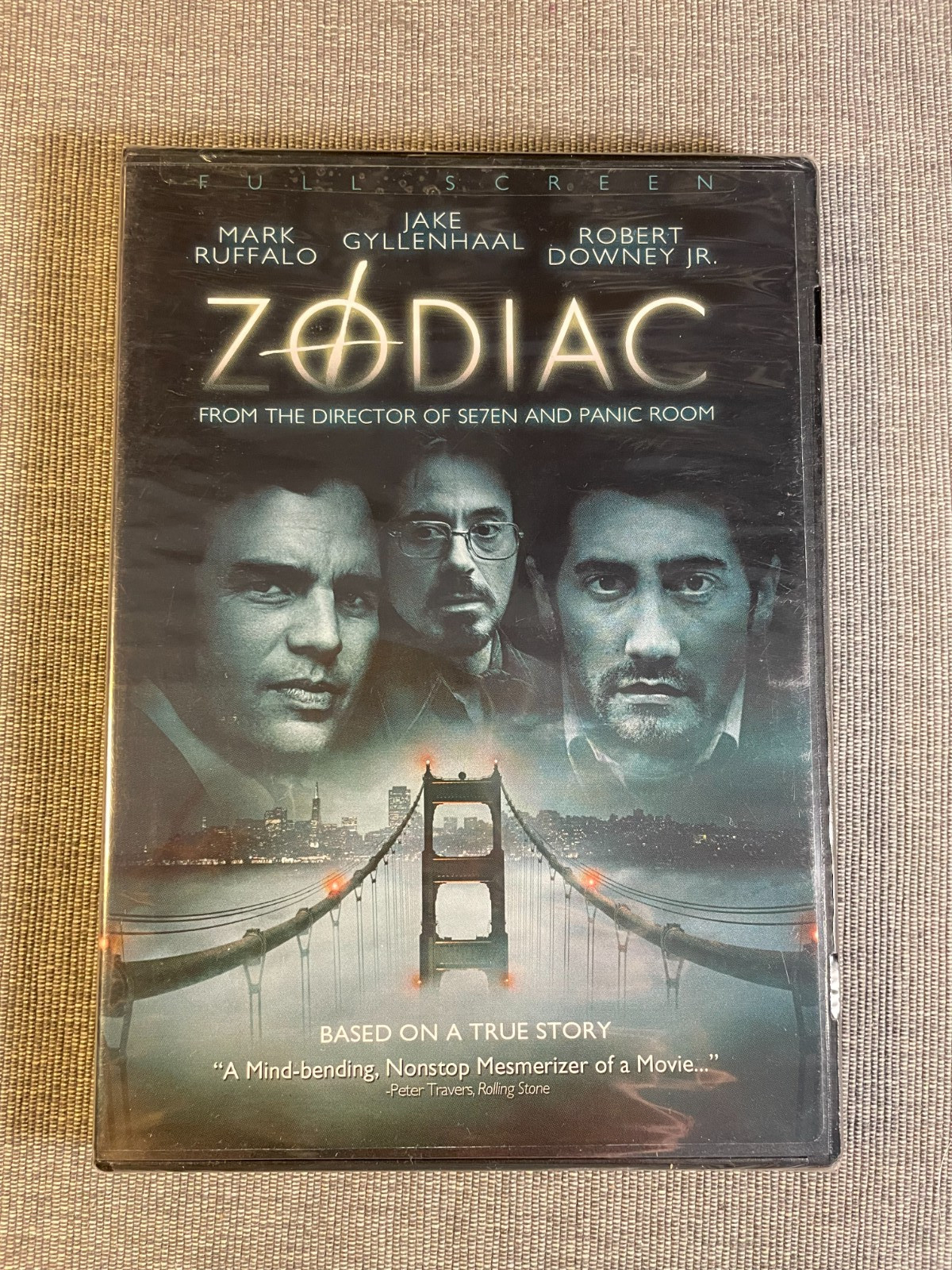 ZODIAC Full Screen DVD Jake Gyllenhaal David Fincher Sealed Brand NEW