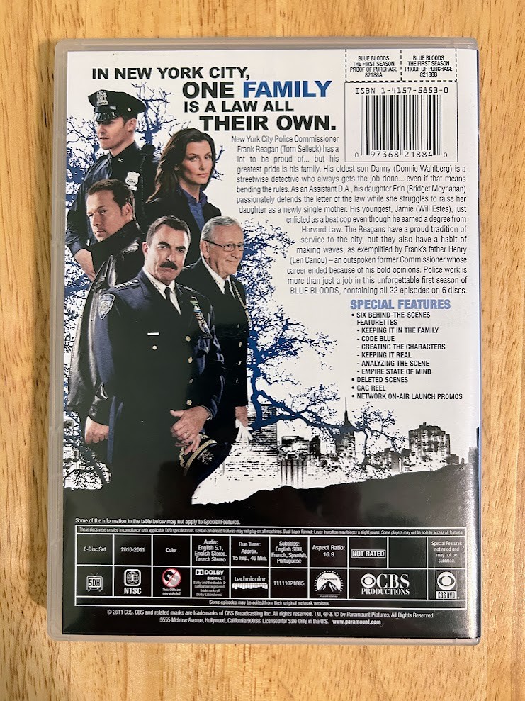 DVD Lot-16, Sherlock, Blue Bloods, Criminal Minds, Magnum P.I, Hill Street Blues
