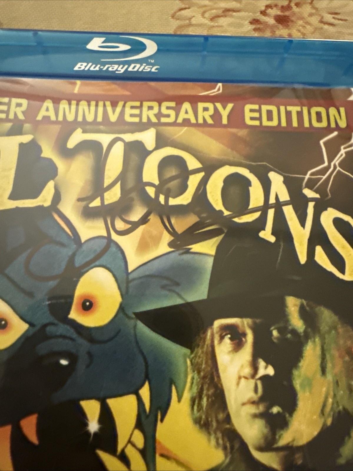 Evil Toons (Blu-ray, 2018, 25th Silver Anniversary Edition) Signed?⭐️⭐️⭐️⭐️⭐️