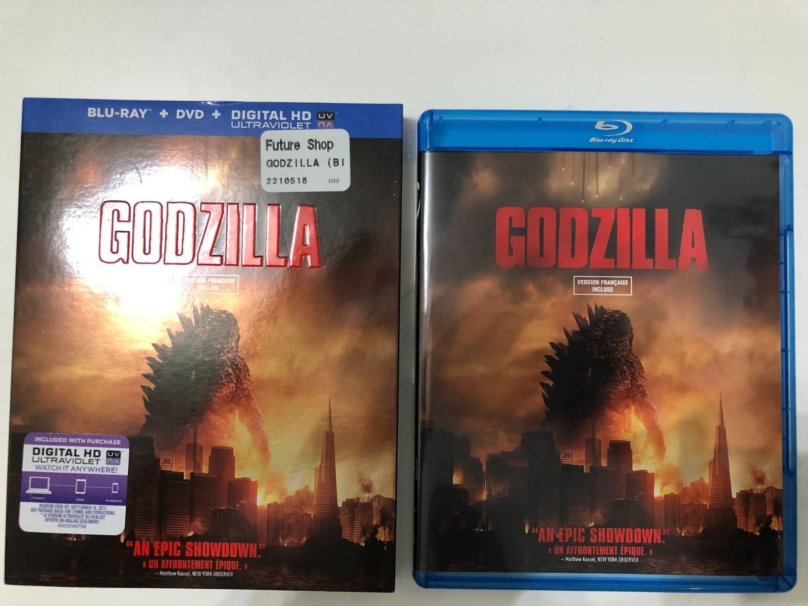 Godzilla (2014) Blu-ray | Action | Legendary Pictures | Gareth Edwards | LN