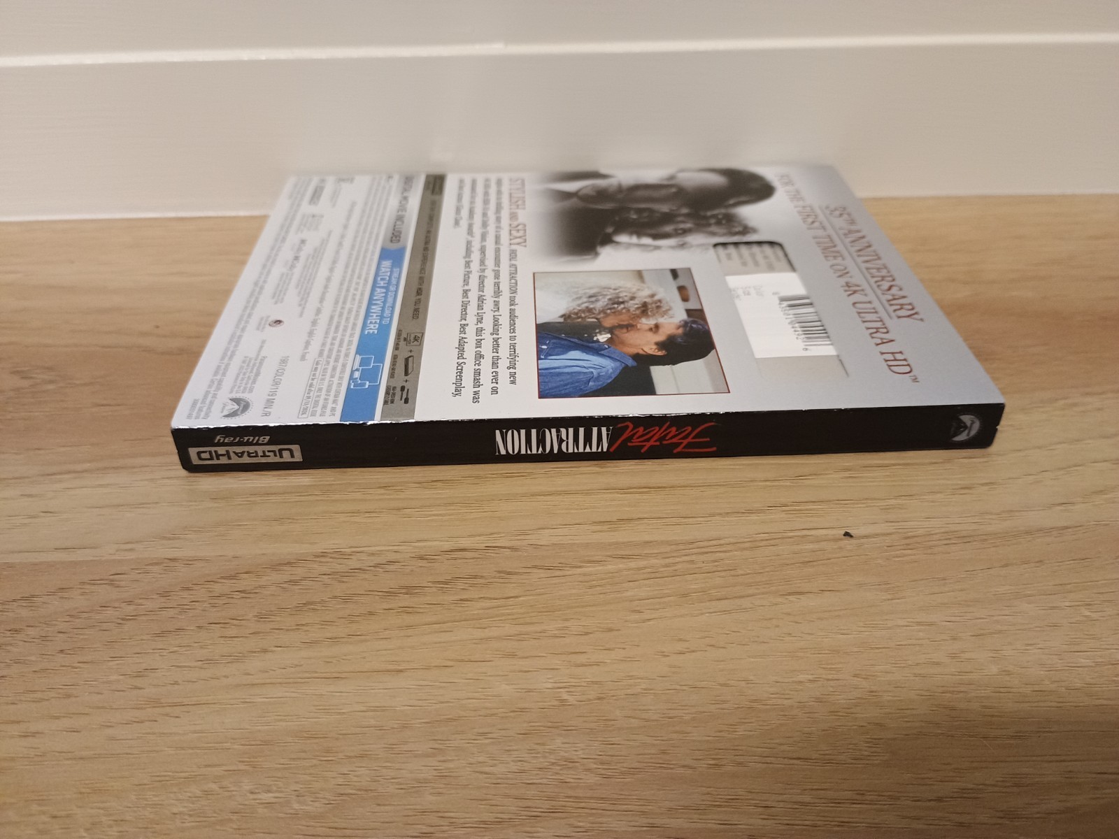 Fatal Attraction (Ultra HD, 1987) W/ Slipcover 4k