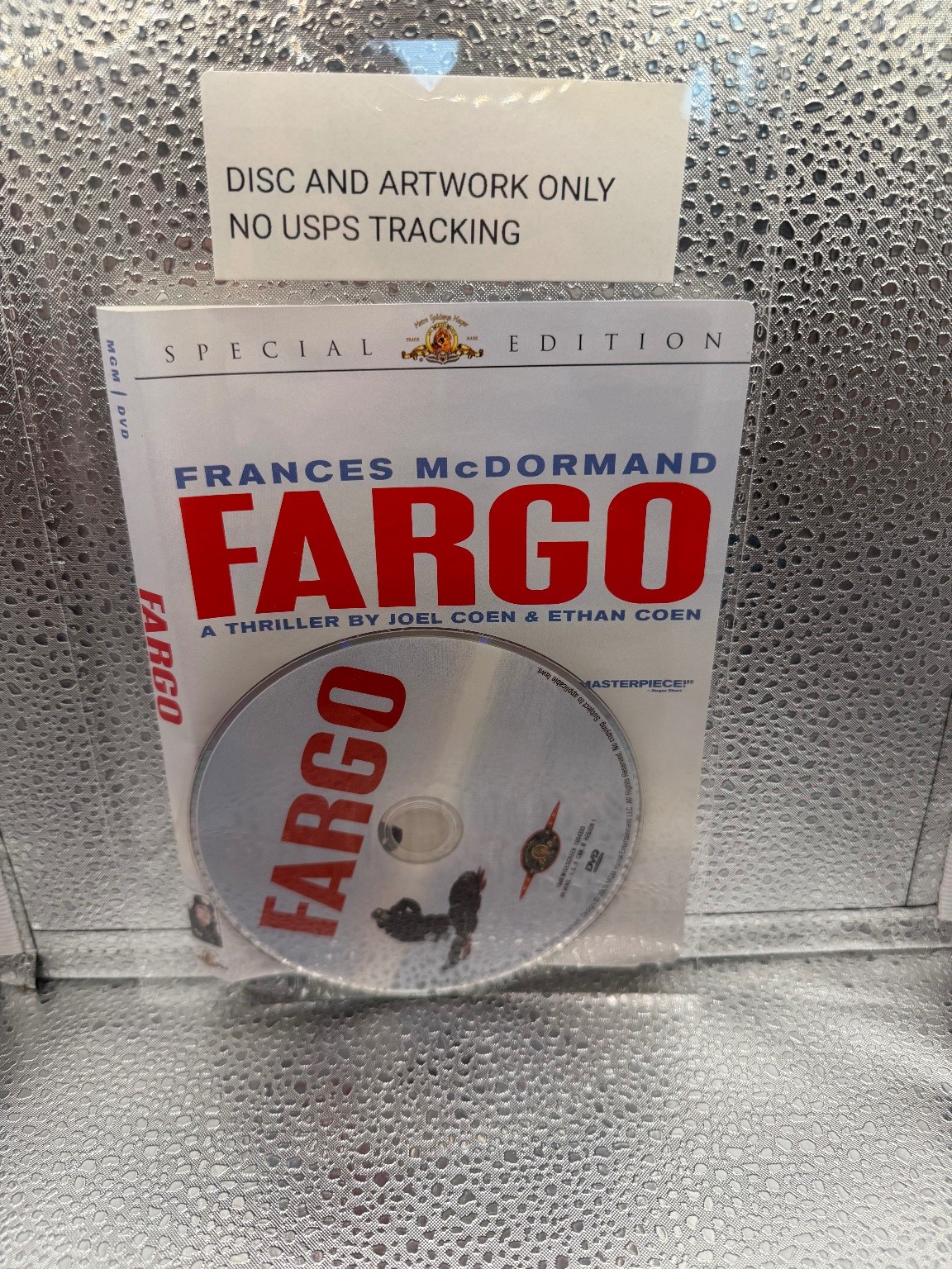 Fargo DVD 1996 Special Edition Frances McDormand Joel Coen Thriller Film