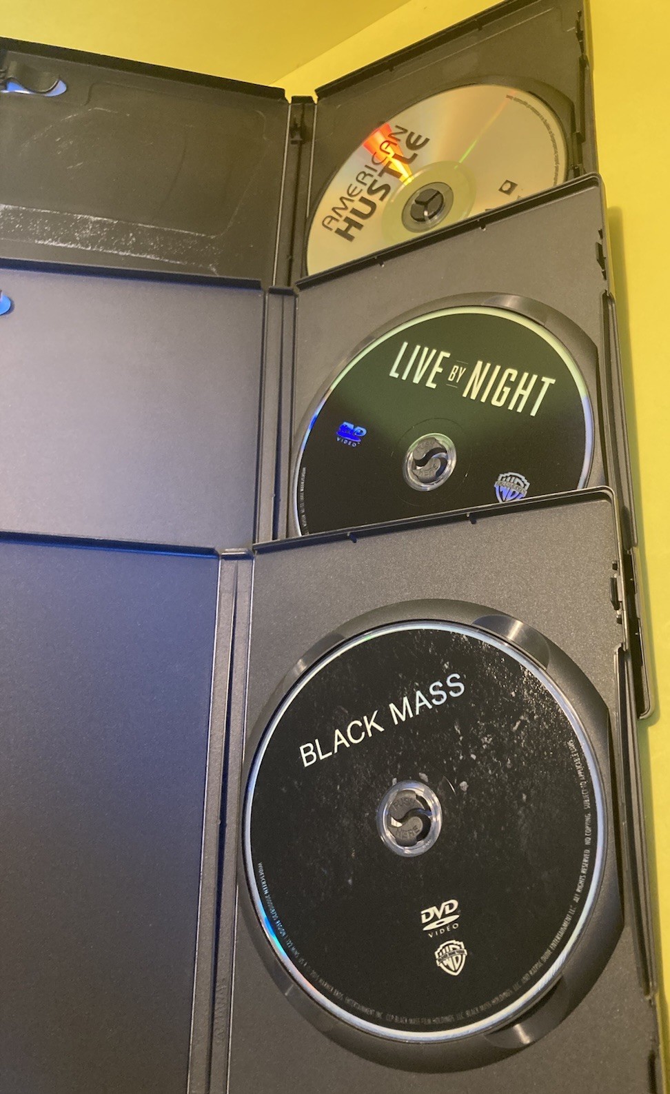 6 GANGSTER CRIME MOVIES (DVD Lot) Drama Thriller Revolver Live By Night Mafia