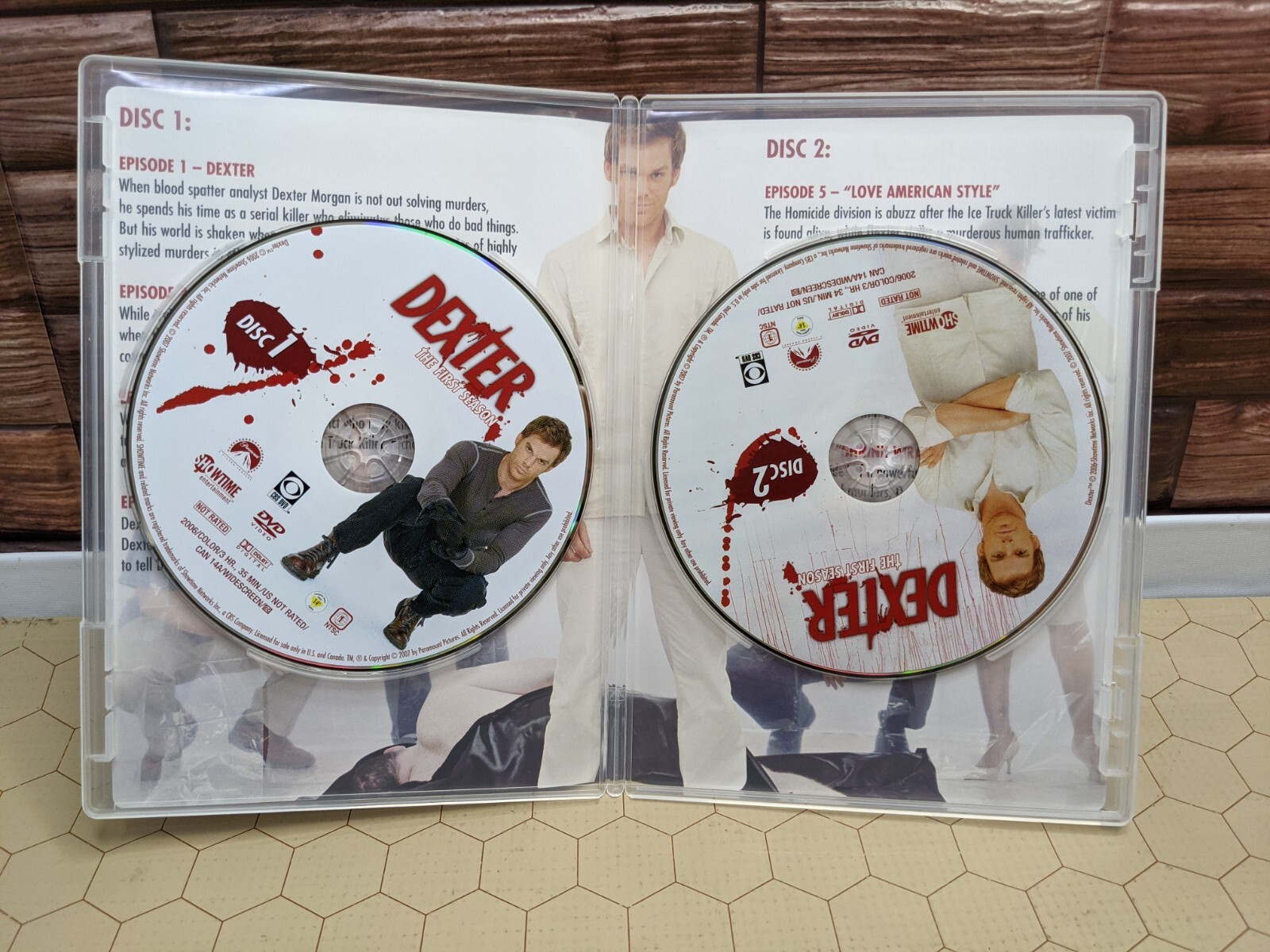 Dexter 3 Season Bundle 1 2 & 3 (DVD 3 Sets 12 DVDs 2007-2009 Showtime Ent)