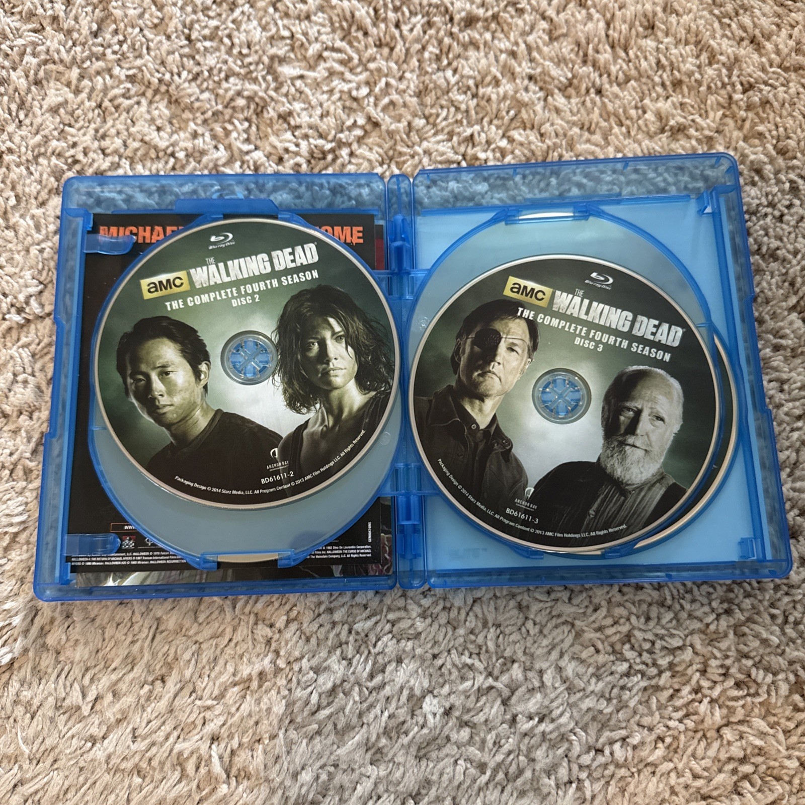 AMC The Walking Dead Complete Seasons 1-4 (16 Blu-ray Disc Set) TV Series Horror