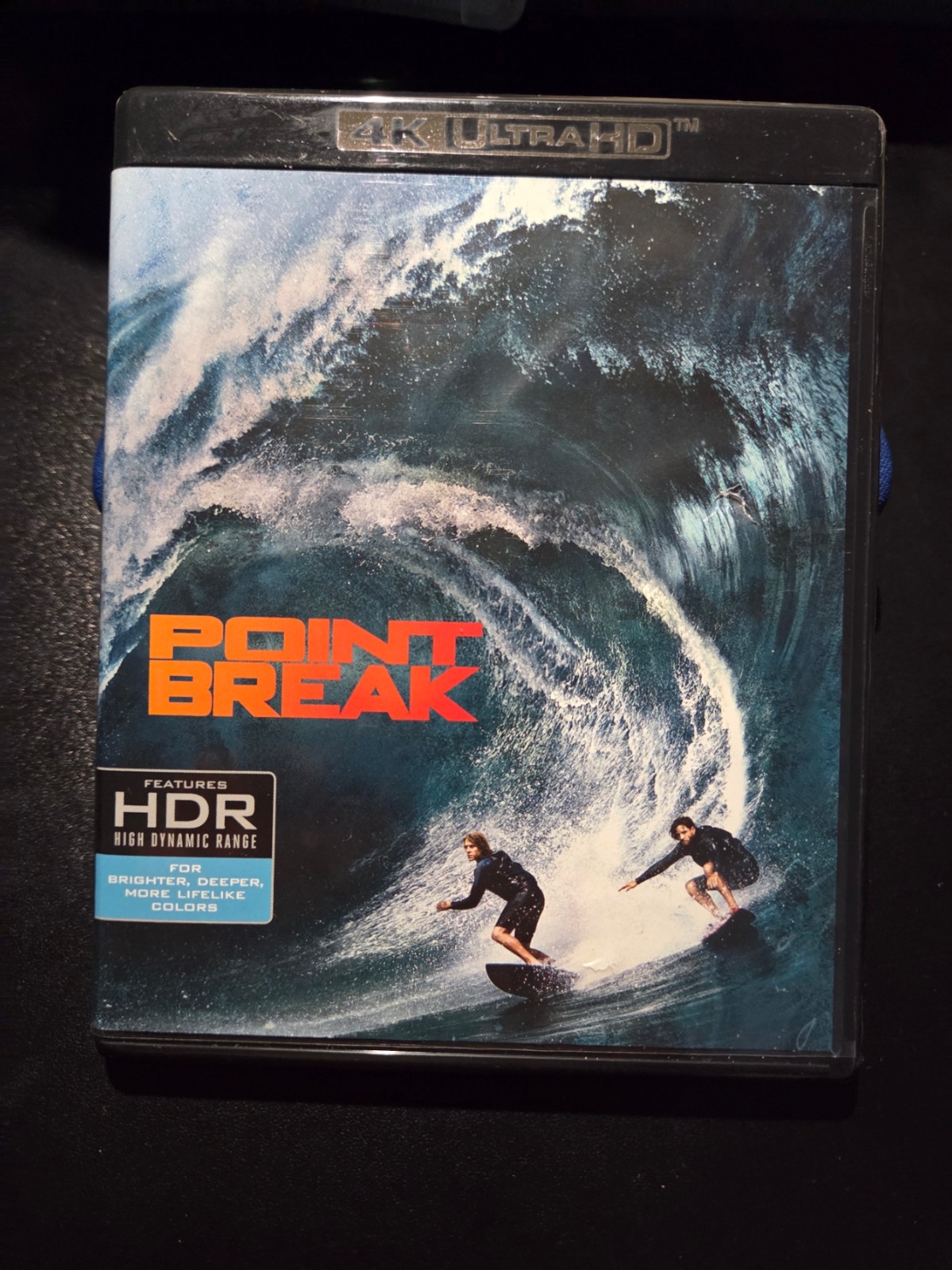 Point Break (4K Ultra HD + Blu-ray, 2015) Keanu Reeves Patrick Swayze