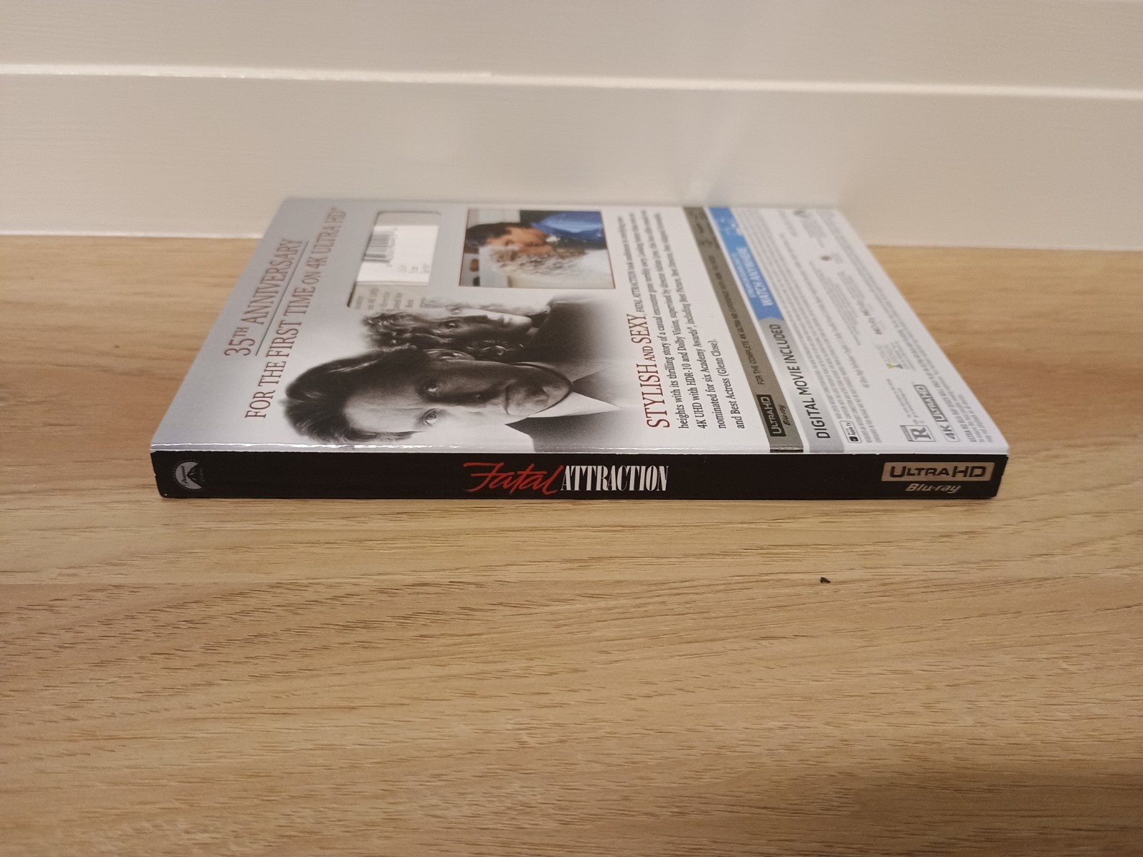 Fatal Attraction (Ultra HD, 1987) W/ Slipcover 4k
