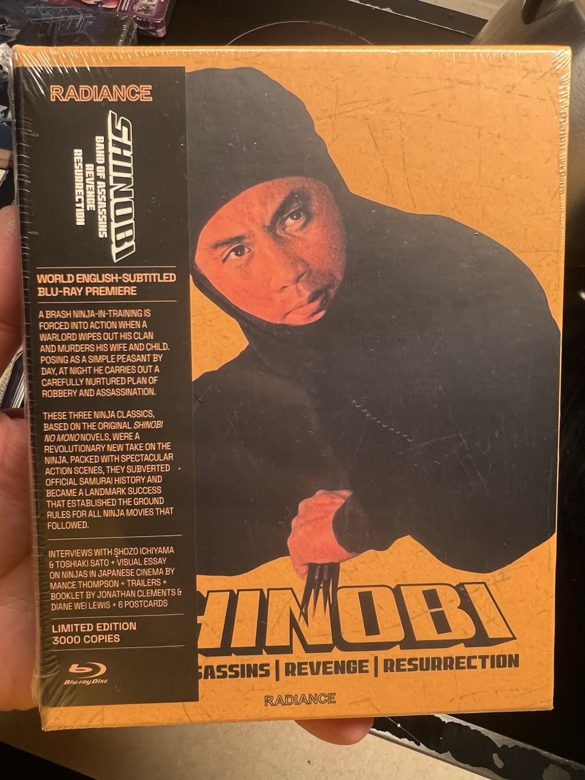 Shinobi Volume 1 Radiance Films Limited Edition Blu-Ray Box Set NEW SEALED OOP!!