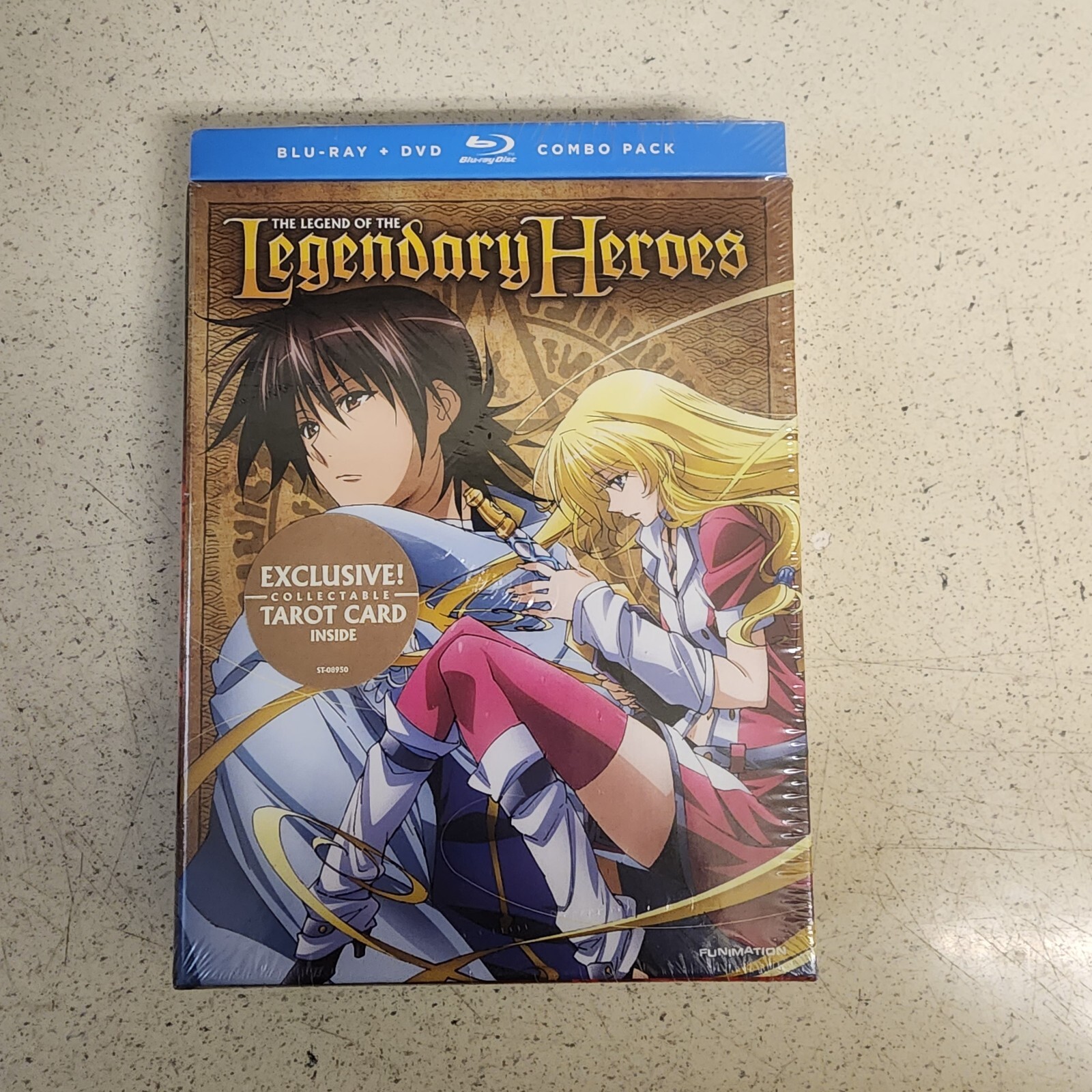 The Legend of the Legendary Heroes Part 1 brand new sealed Blu-ray /DVD htf oop