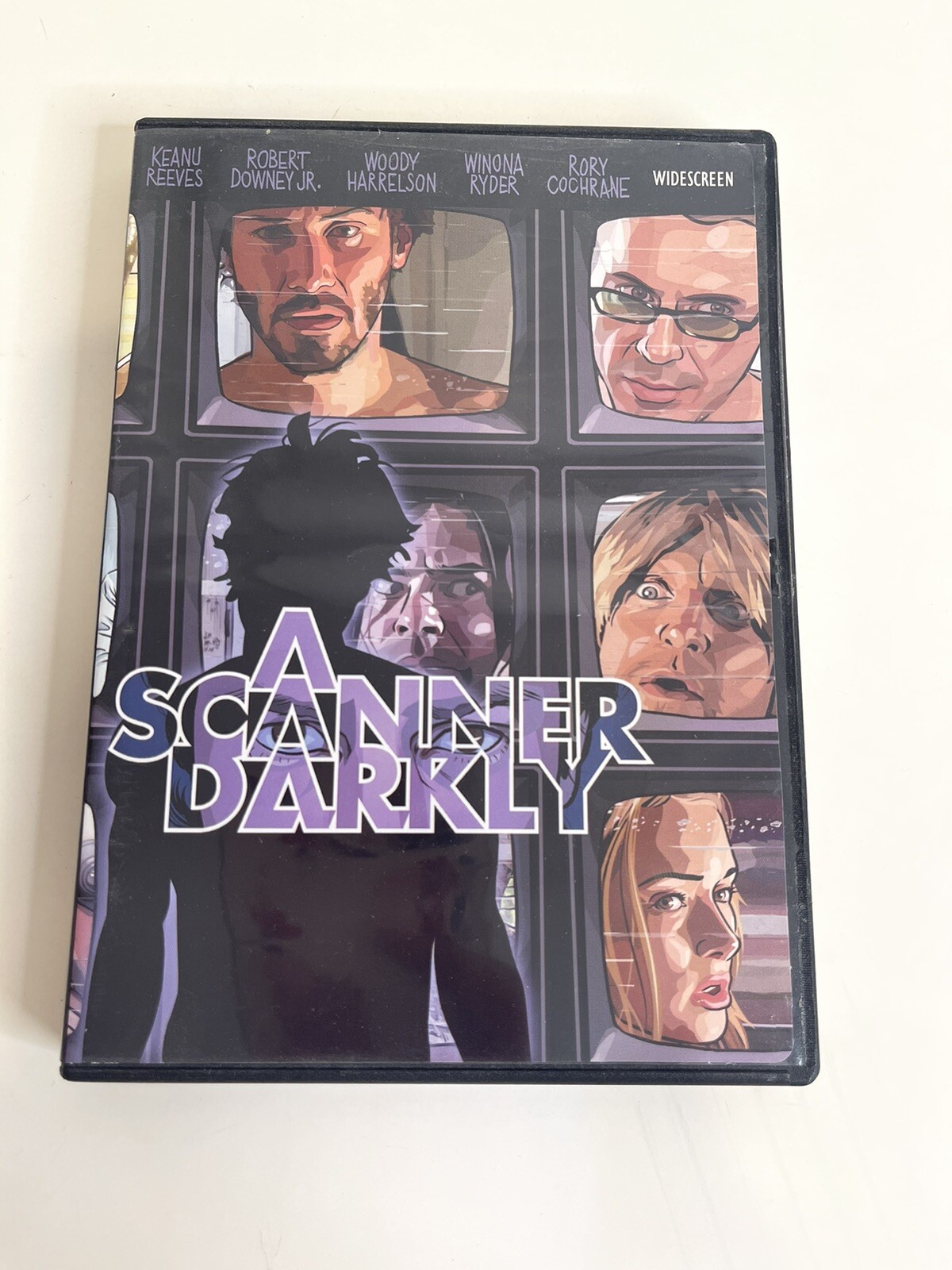 A Scanner Darkly DVD 2006 Keanu Reeves, Robert Downey Jr Woody Harrelson