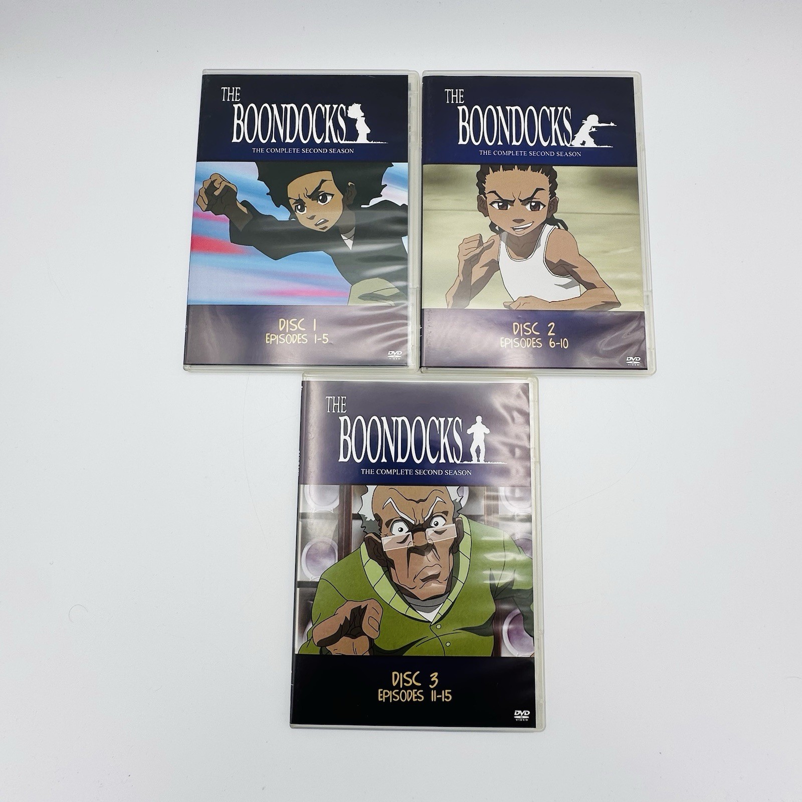The Boondocks DVD Lot! Seasons 1 & 2