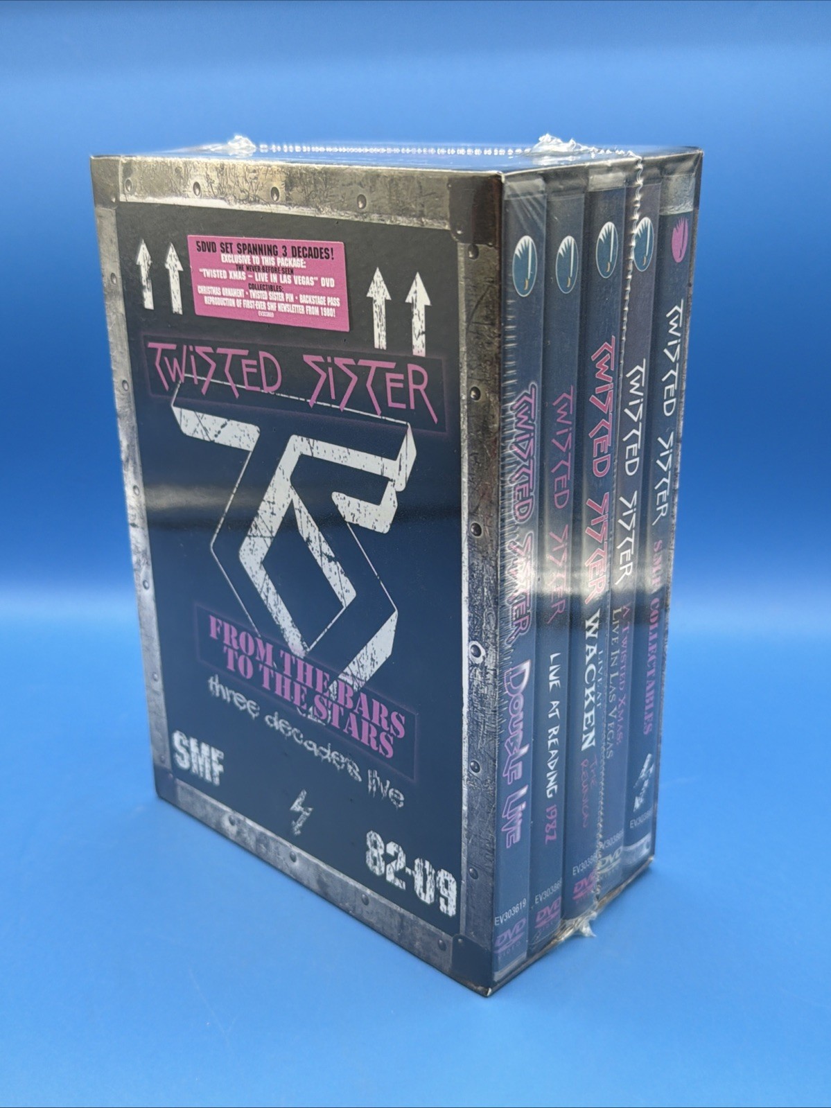 Twisted Sister: From The Bars to the Stars 5-DVD Box Set SEALED Three Decades
