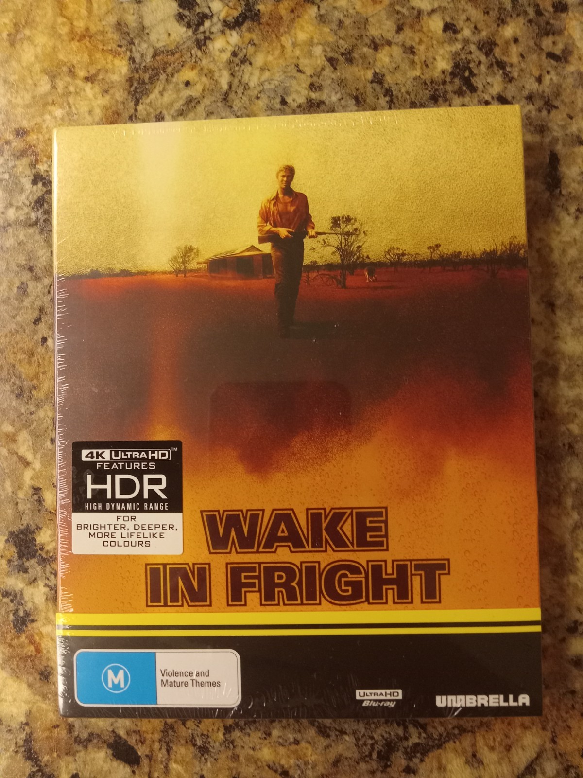 Wake In Fright (4K UHD Blu-Ray, 1971) Brand New & SEALED – Ltd Ed Numbered