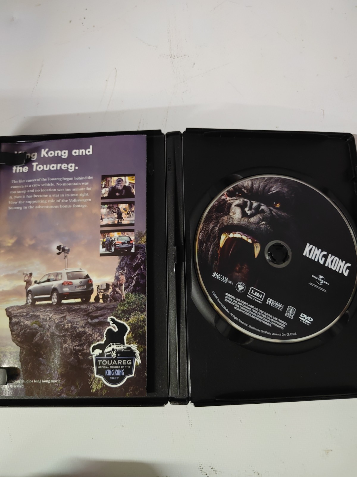 Universal King Kong (DVD) PG-13 Full Screen Peter Jackson 188 min Subs