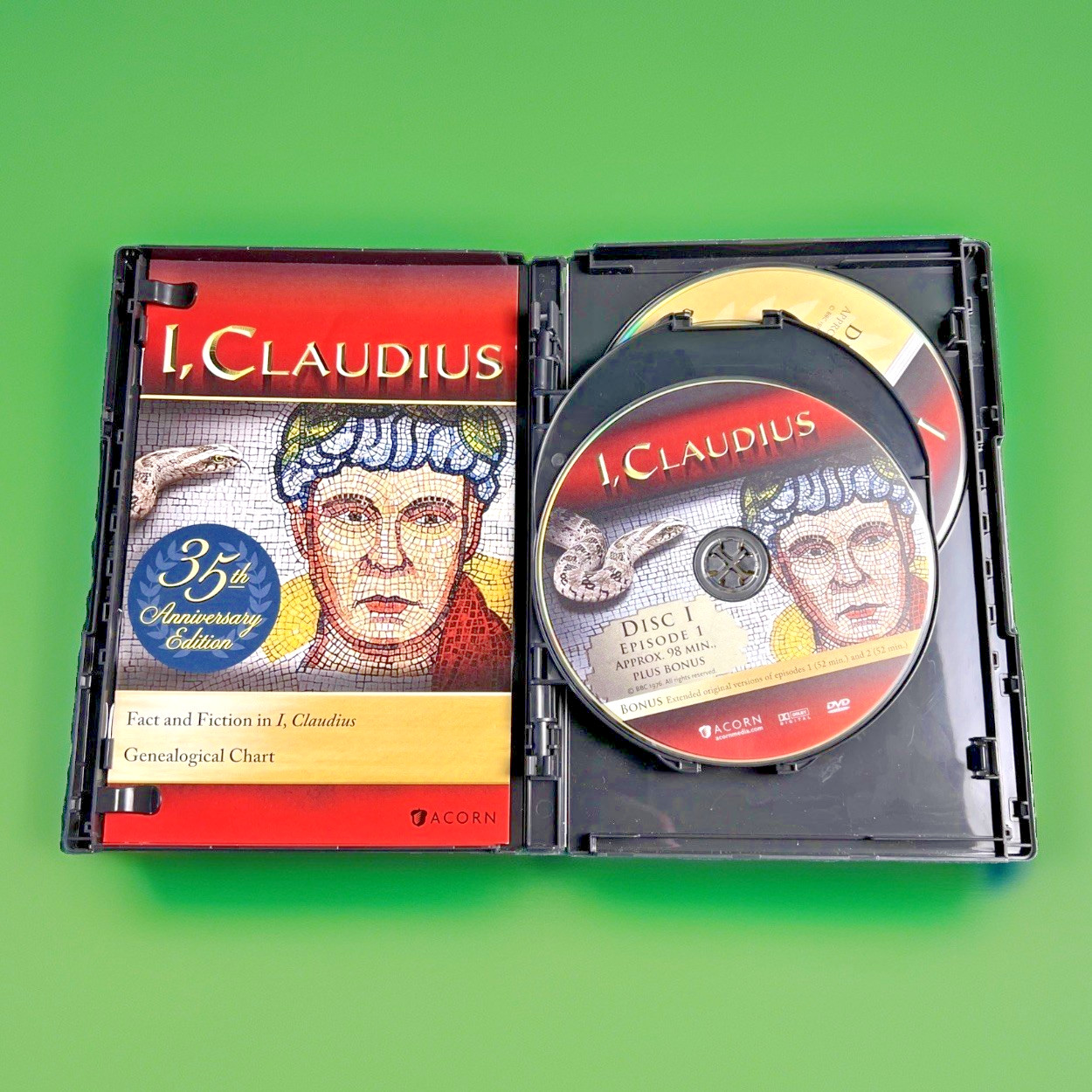 I, Claudius: The Complete Series (35th Anniversary 5-DVD Set) BBC Derek Jacobi