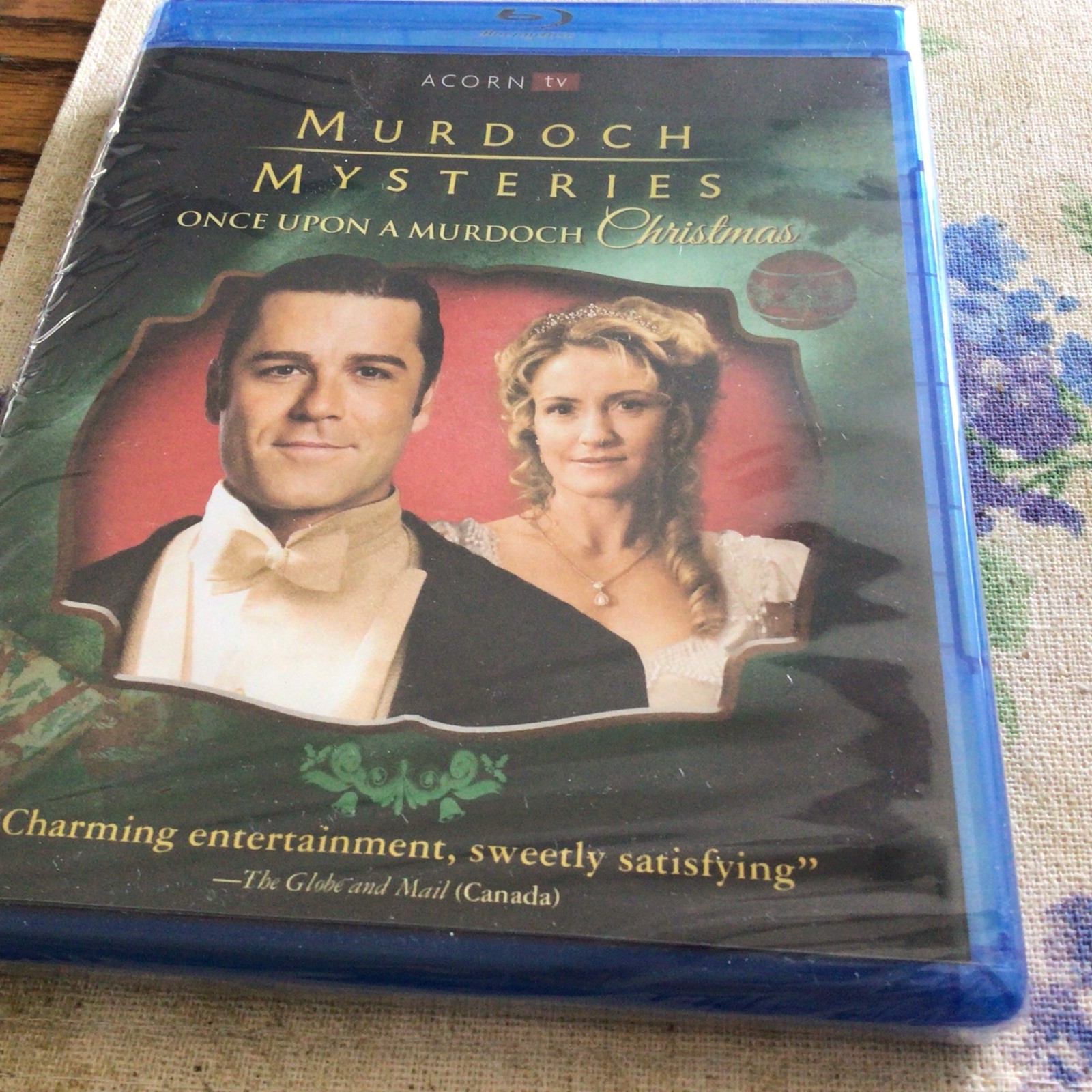 Murdoch Mysteries: Once Upon a Murdoch Christmas..New Sealed BR .. Free Ship