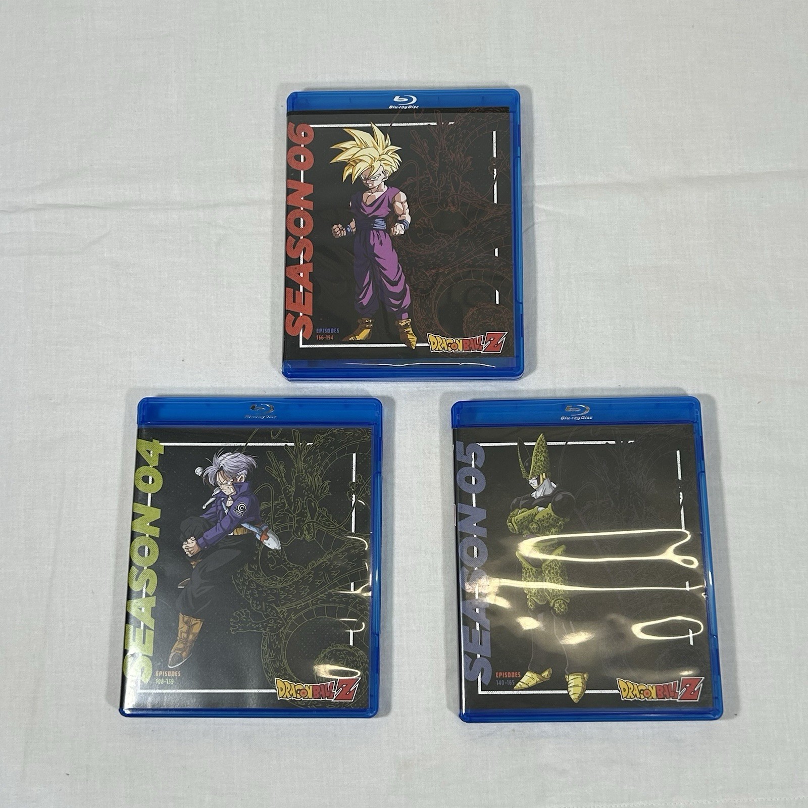 Dragon Ball Z Seasons 4-6 Box Set Episodes 108-194 Blu-ray Set Walmart Exclusive
