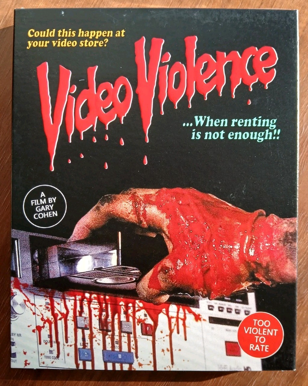 Video Violence 1 & 2 – Terror Vision Blu-Ray w/ LE Slipcover And Slip Box