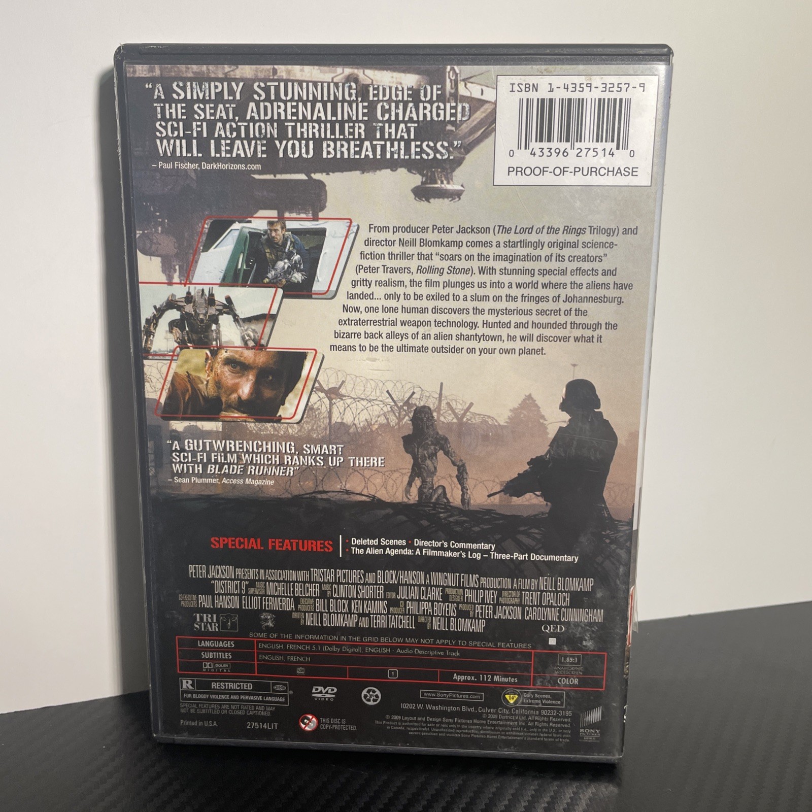 District 9 (DVD, 2009) Free Shipping
