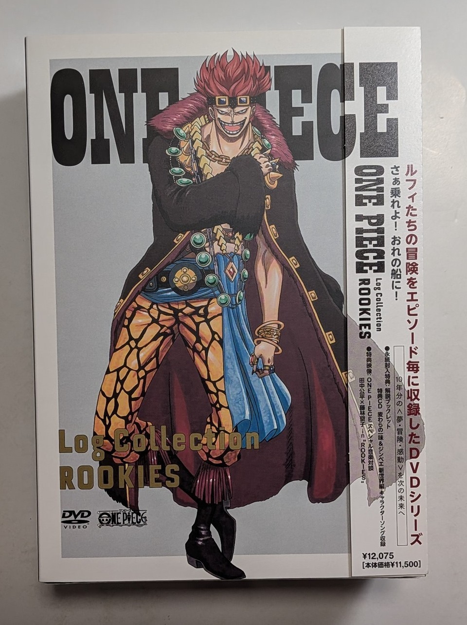 ONE PIECE Log Collection ROOKIES With Metal Arts Eiichiro Oda Japanese Anime DVD