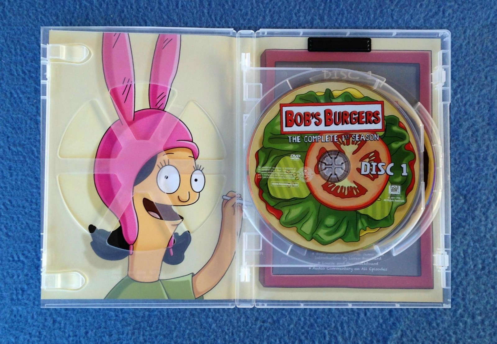 DVD BOB’S BURGER THE COMPLETE FIRST SEASON TV SERIES 2 DISC SET