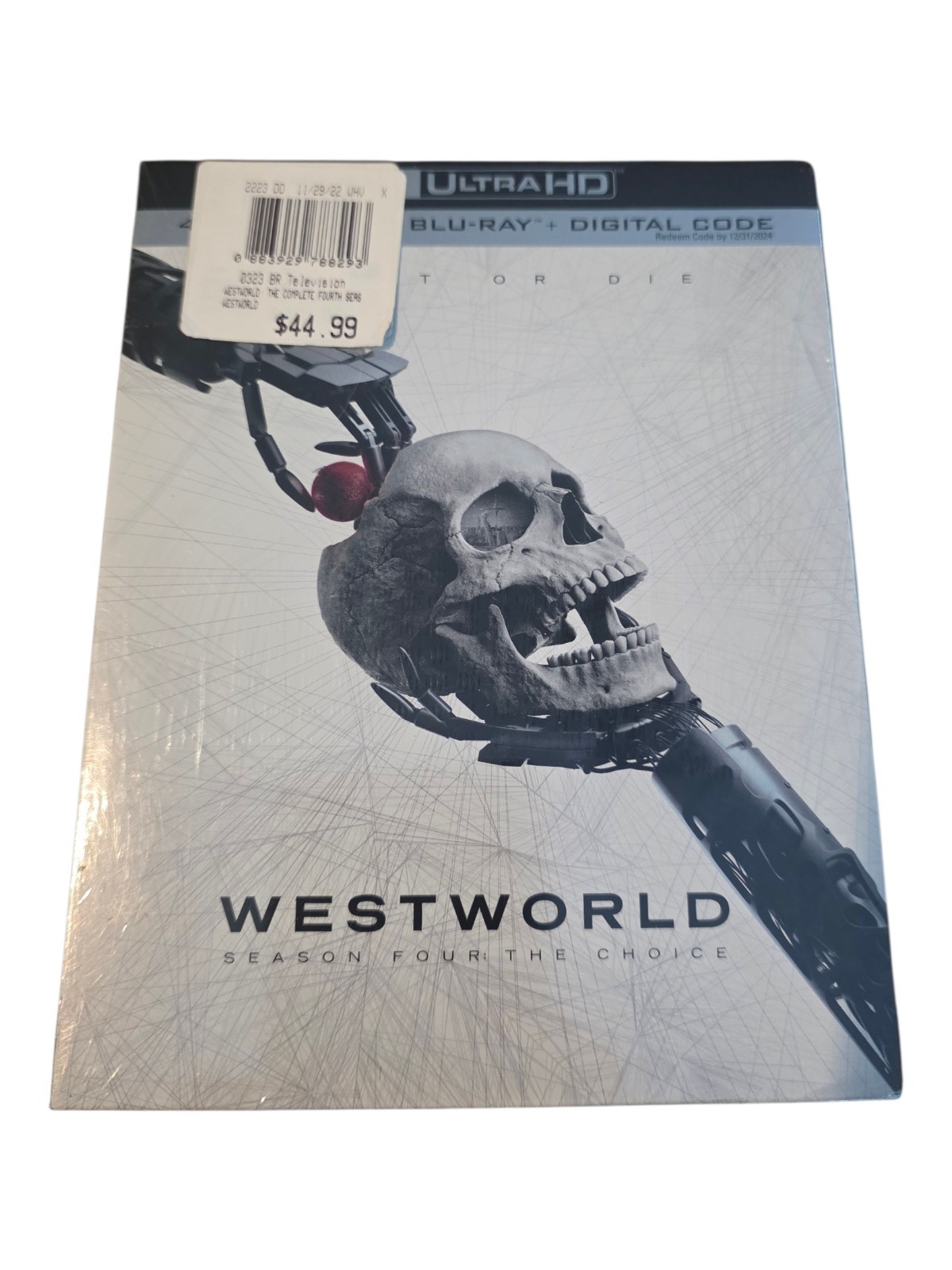Westworld Season 4 4K Blu-Ray NEW
