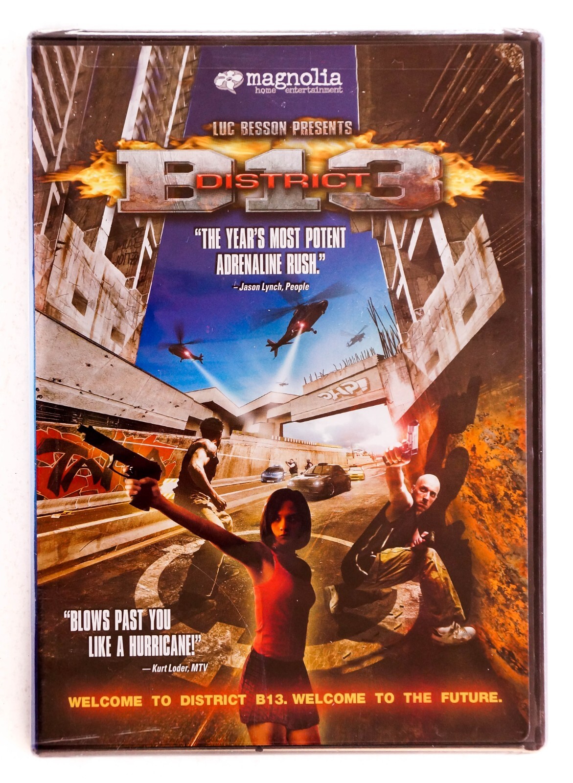 District B13 (DVD, 2006, Widescreen) Luc Besson Presents, Magnolia Home Ent. NEW