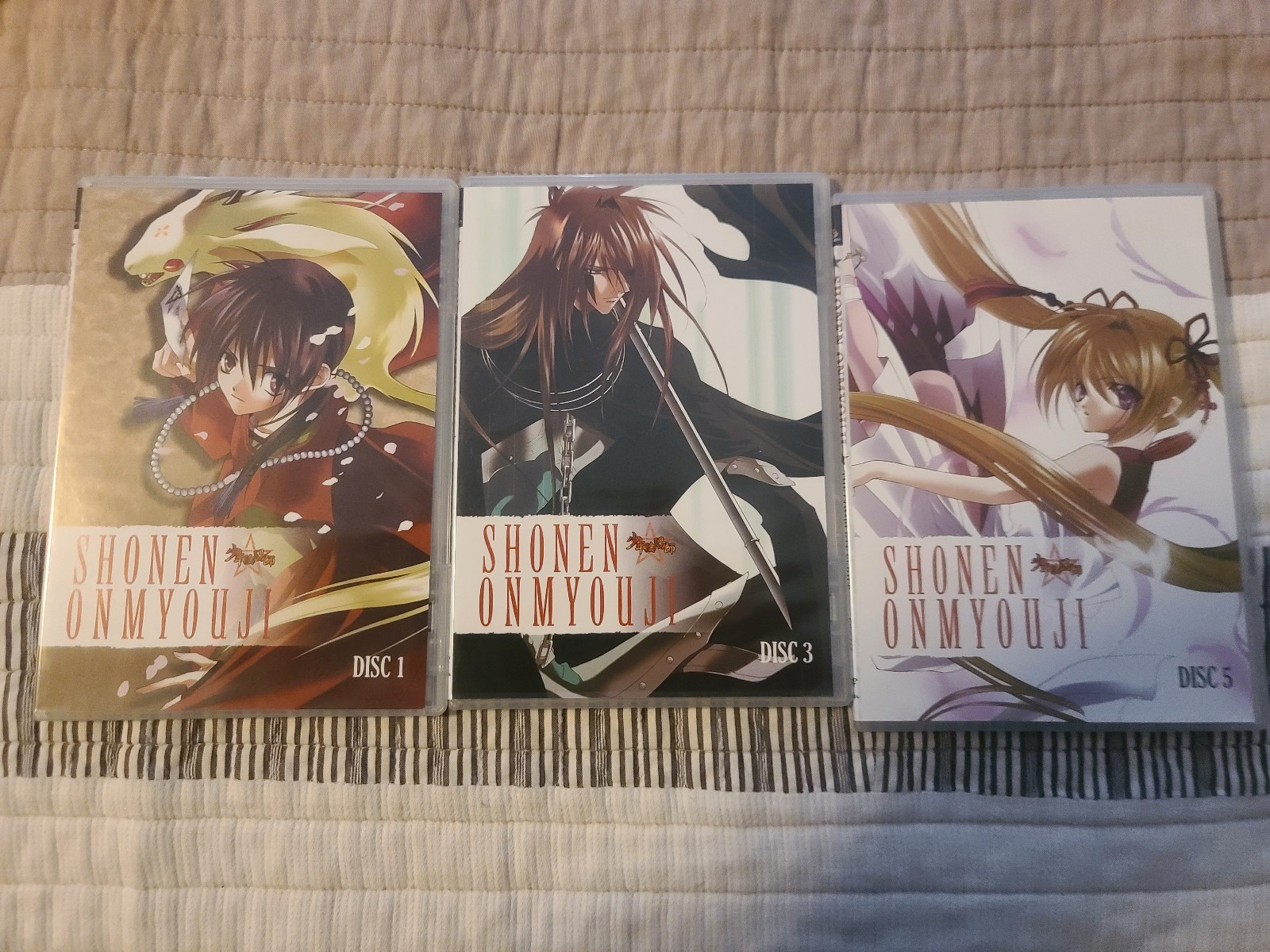 Shonen Onmyouji Shounen Onmyoji COMPLETE OFFICIAL US DVD SET 1-6 Thinpack