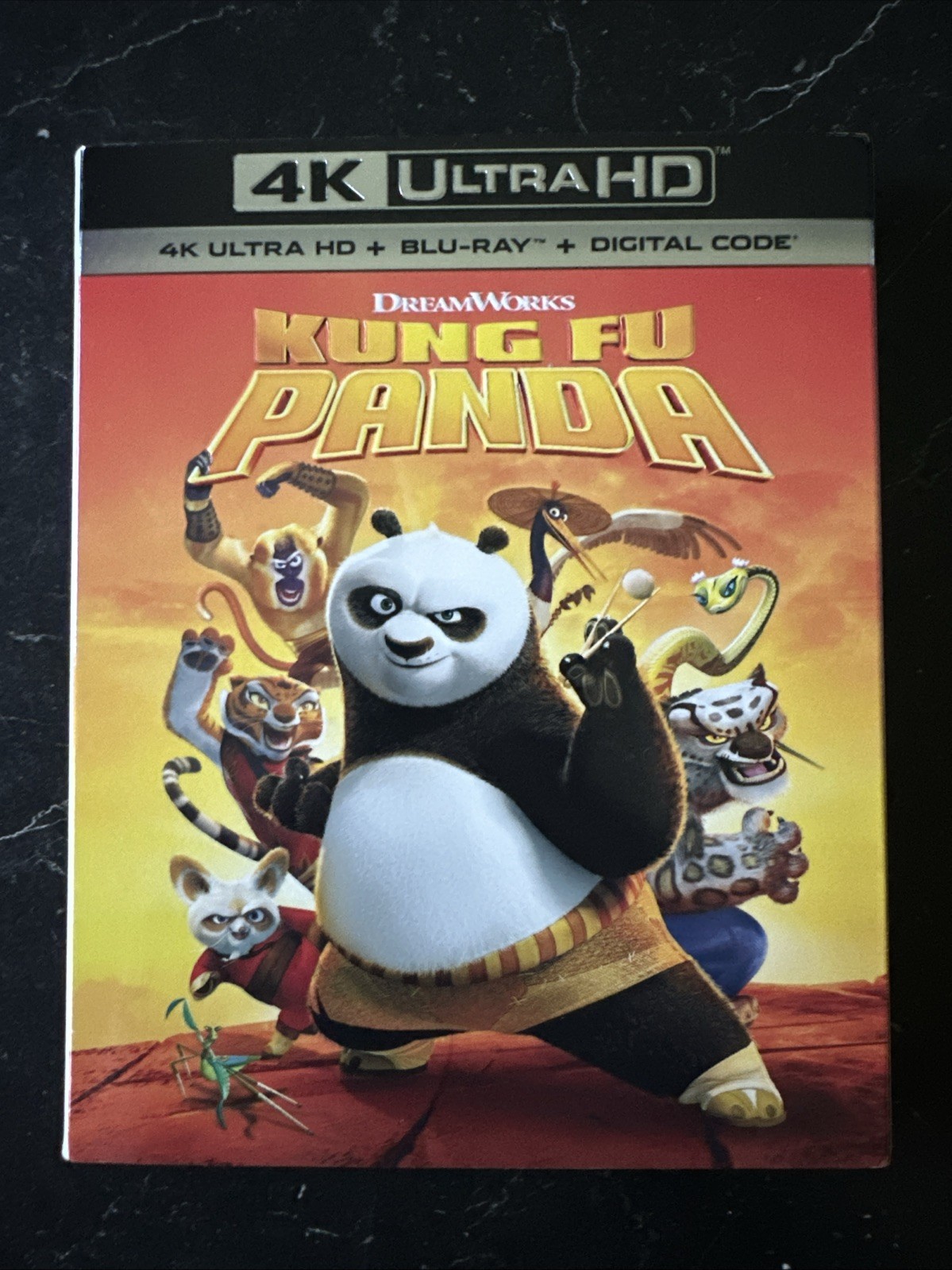 Kung Fu Panda (4K/Blu-ray) Used, Like New. No Digital.