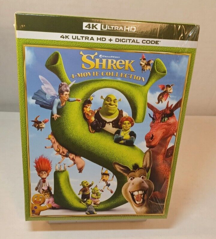 Shrek 4 – Movie Collection (4K) SLIPCOVER-NEW (Sealed)-Shipping with Tracking