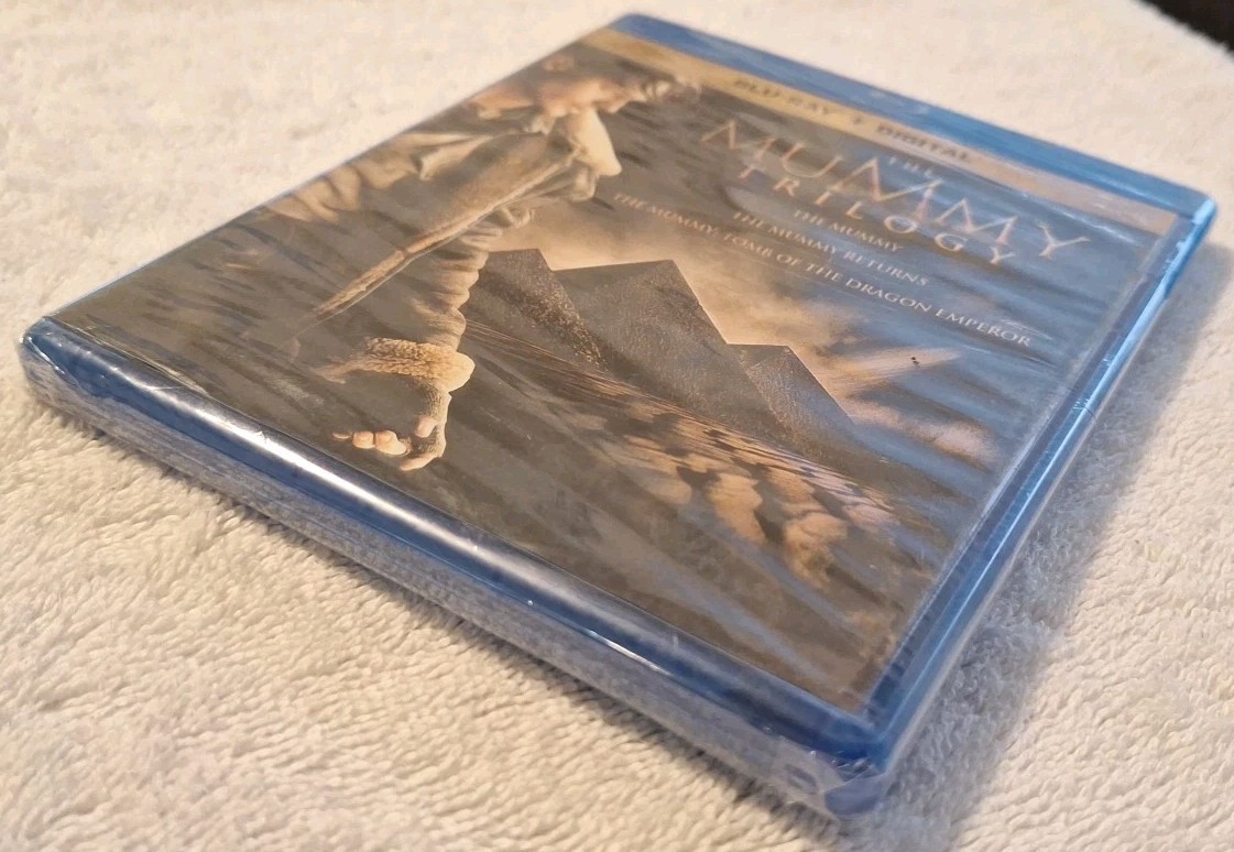 The Mummy Trilogy (Blu-ray) Brand New Brendan Fraser SEALED