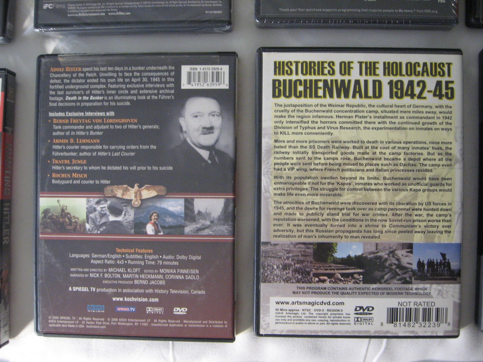 Germany World War II WWII history documentary DVD collection lot = sixteen (16)