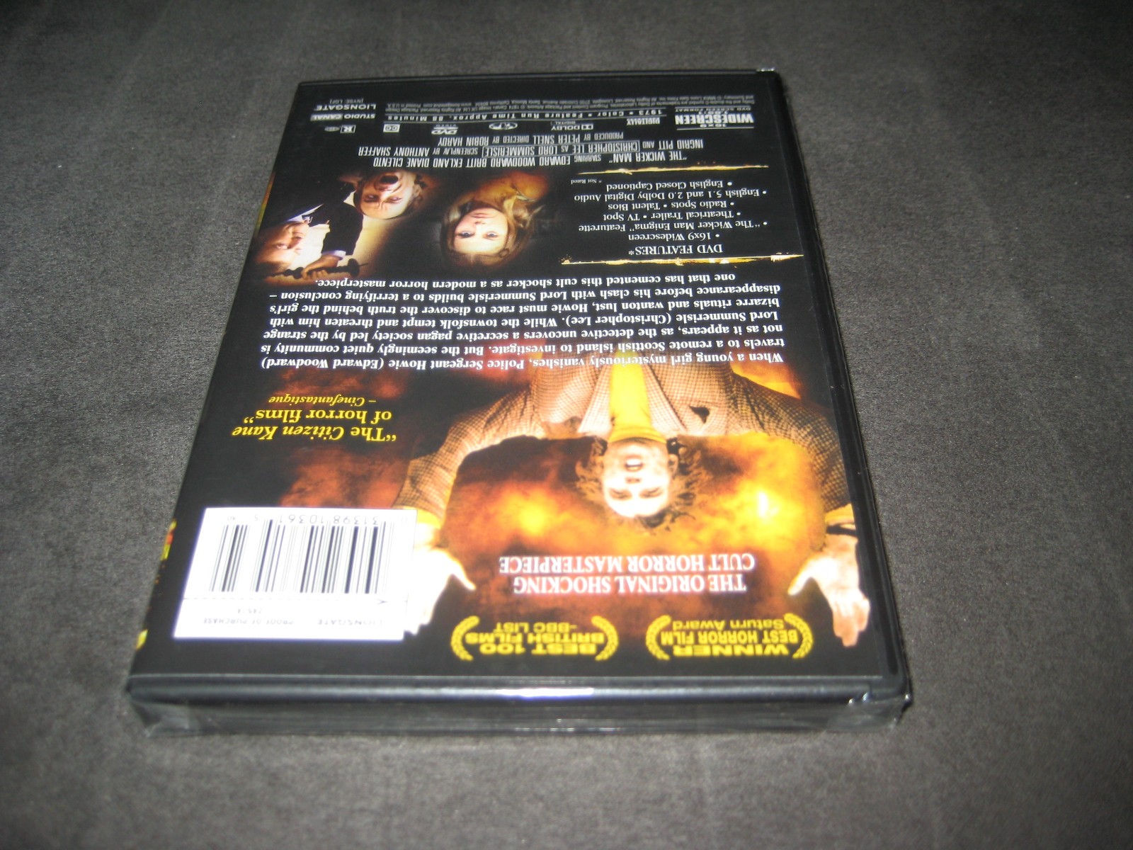 THE WICKER MAN (DVD 1973) BRAND NEW – RATED R – WIDESCREEN – HORROR – THRILLER
