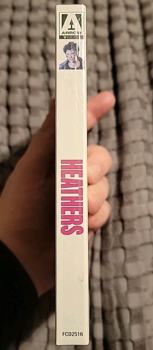 NEW Heathers (4K Ultra HD, Arrow Limited Edition) w/Slipcover All-Region SEALED