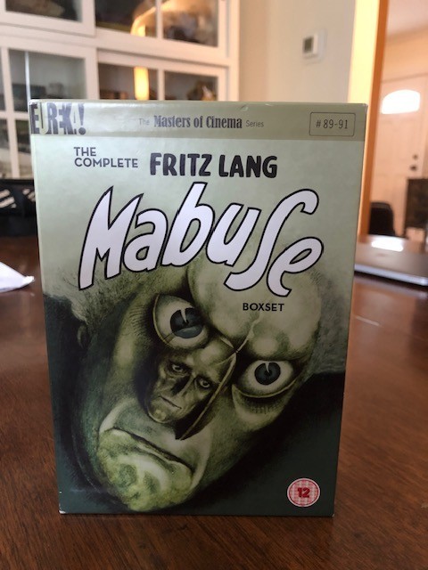 The Complete Fritz Lang Mabuse Eureka Masters Of Cinema 3 DVD Box Set