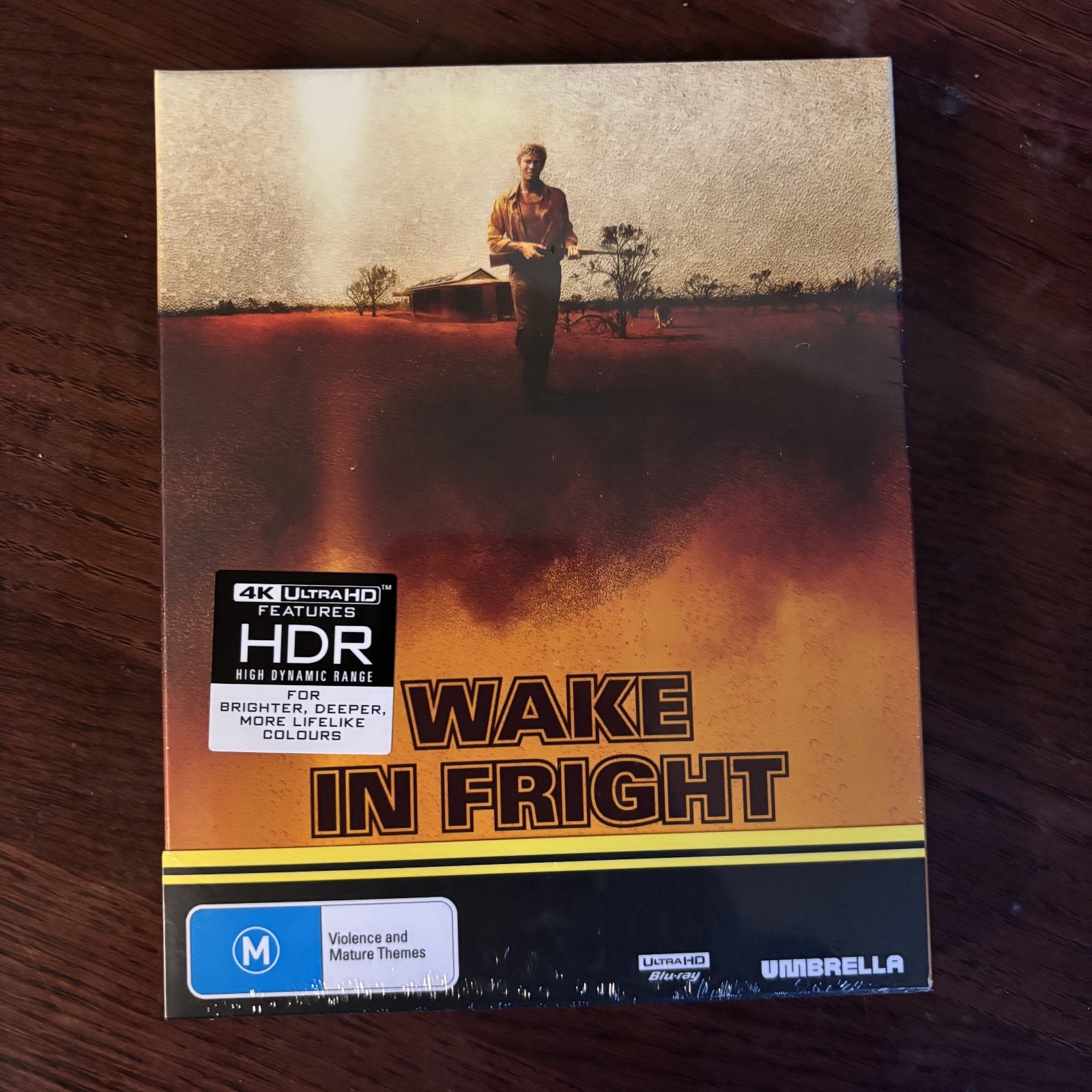 Wake in Fright Umbrella 4K Slipcover UHD Ltd Ed Brand New Sealed