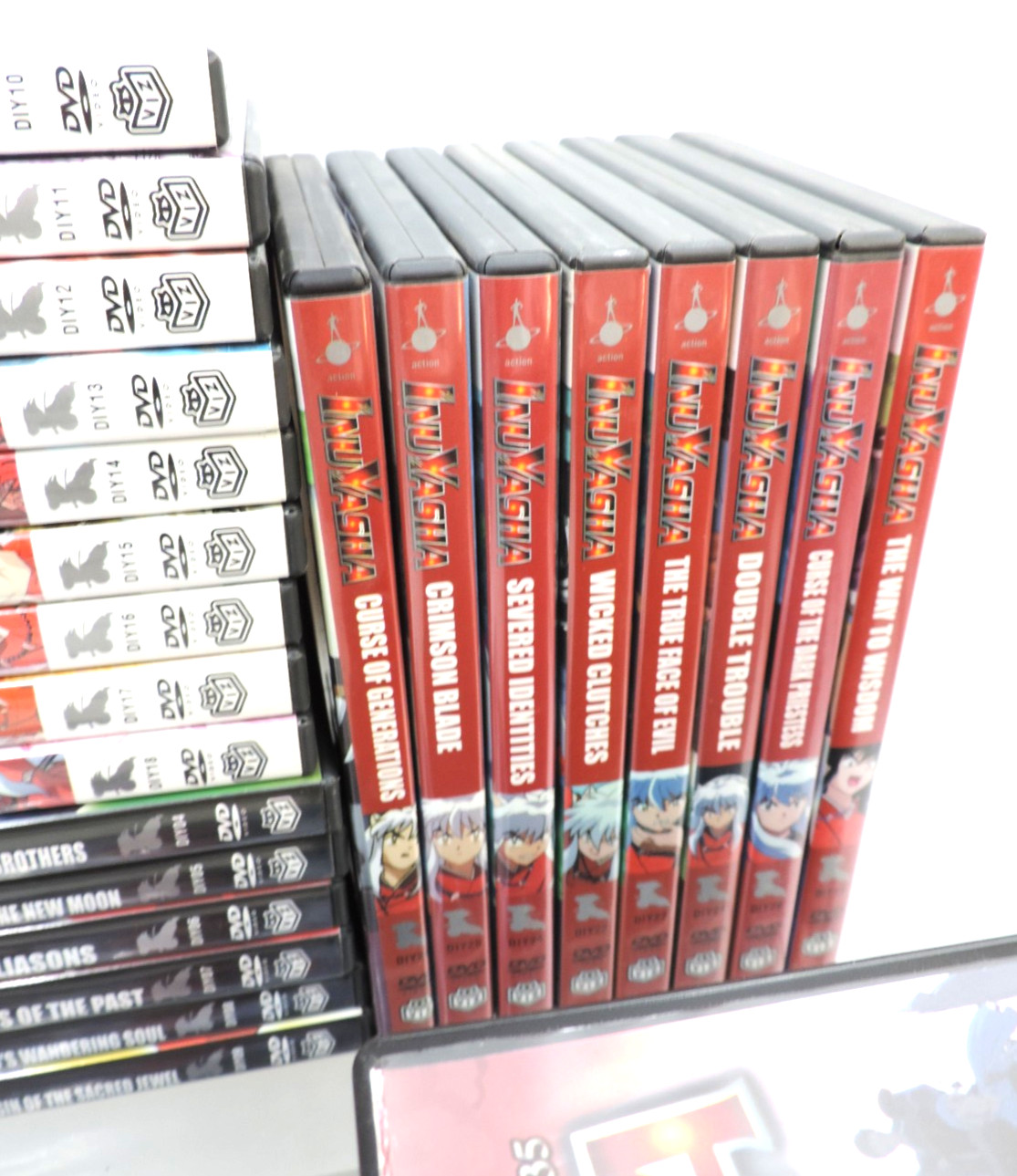 InuYasha DVD Lot (51 Volumes) #4-51, 53 54 55 (Viz Media)
