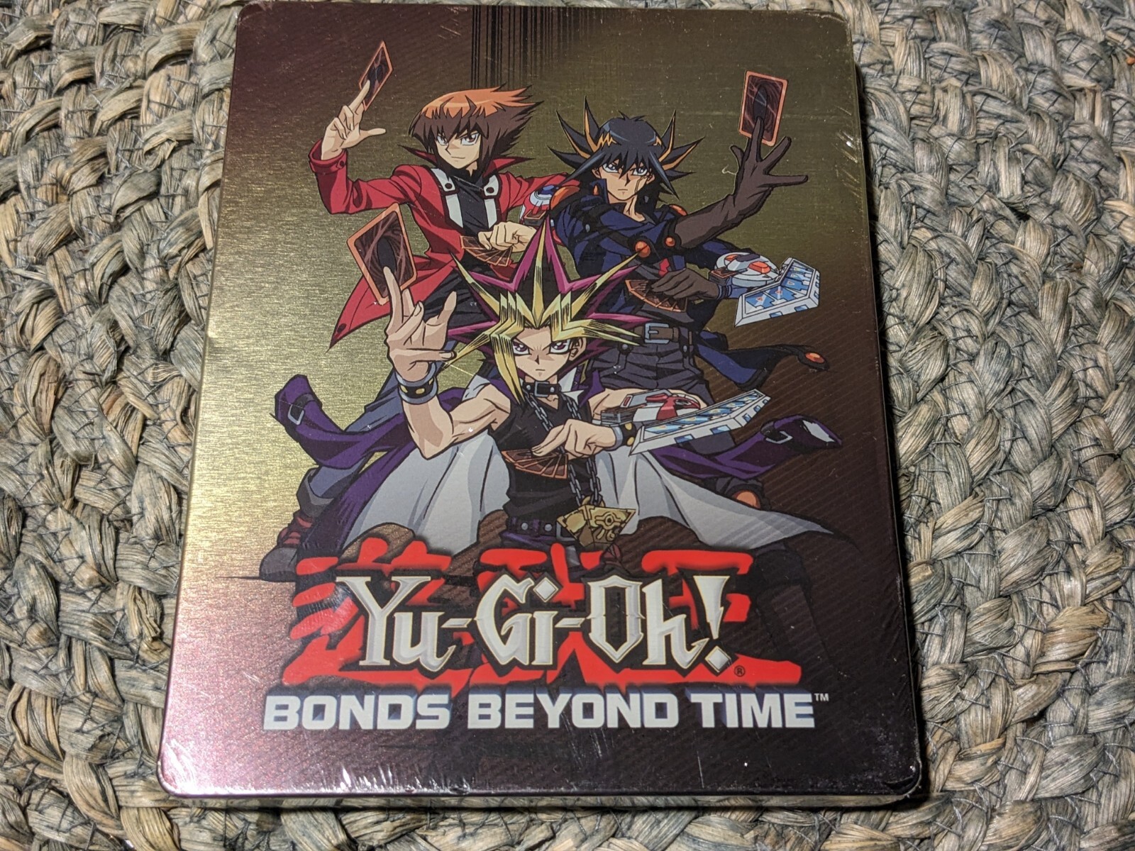 ⭐ Yu-Gi-Oh! Bonds Beyond Time STEELBOOK (Blu-ray Movie, 2018) OOP NEW