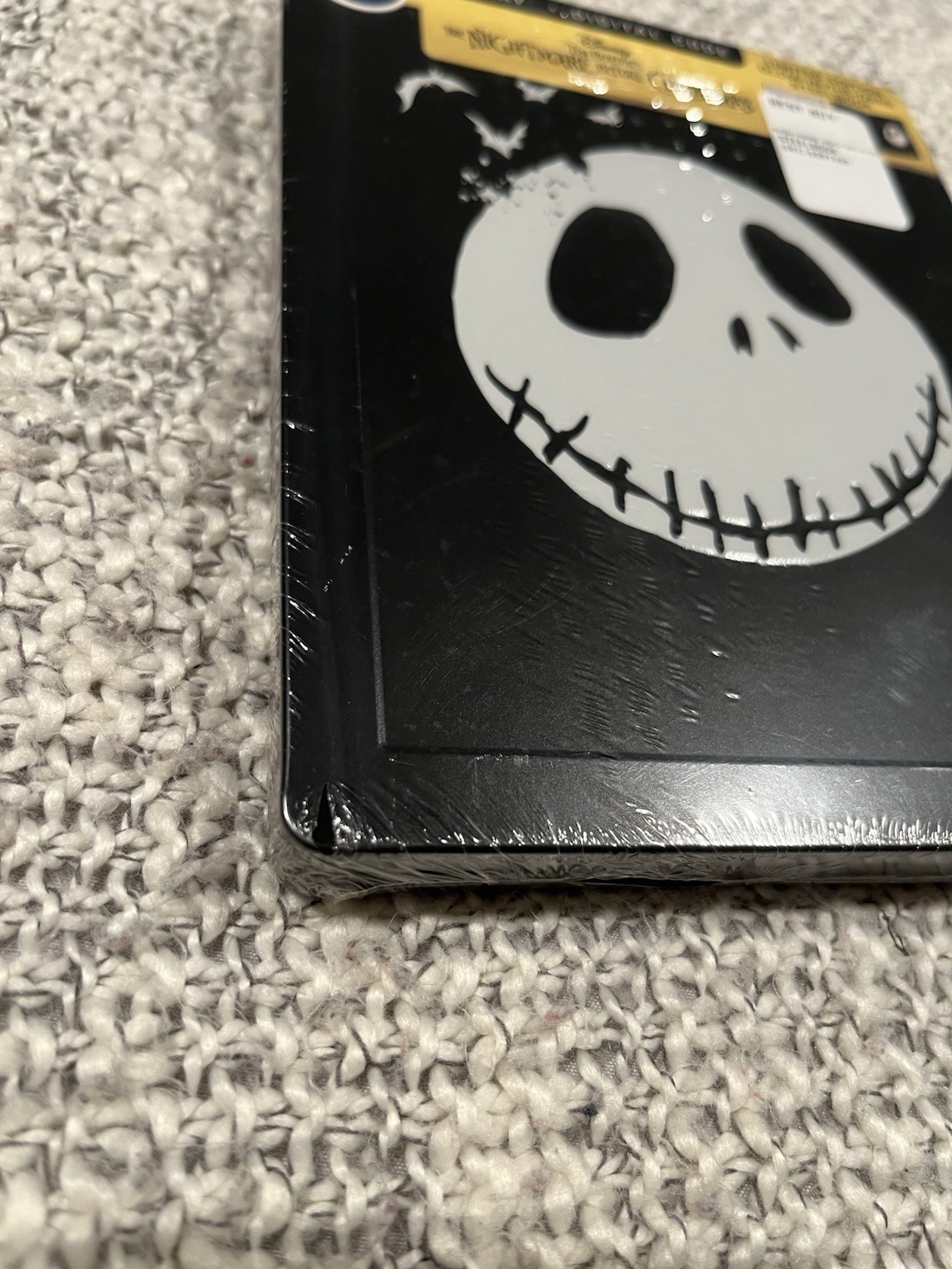 The Nightmare Before Christmas Blu-ray STEELBOOK Best Buy RARE Oop NEW Glow-Dark
