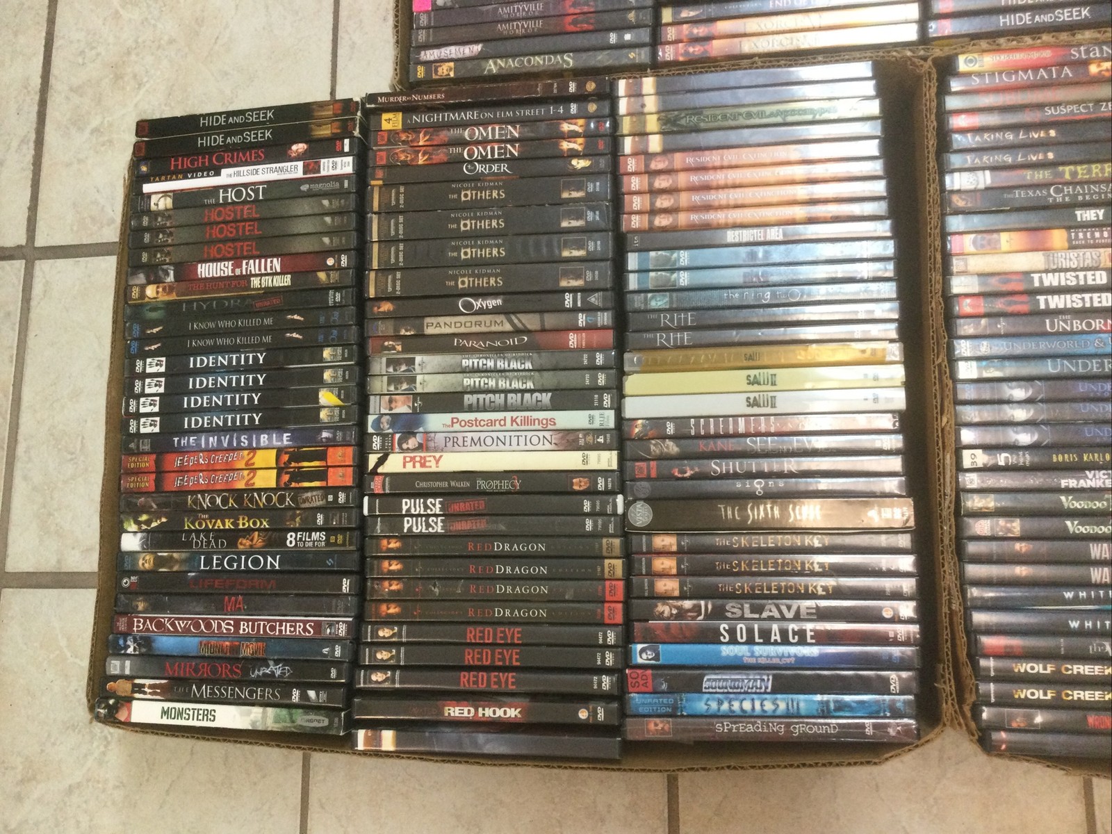 HORROR / HALLOWEEN / THRILLER #2 – You Pick / Choose DVD $3.50 Combined Shipping