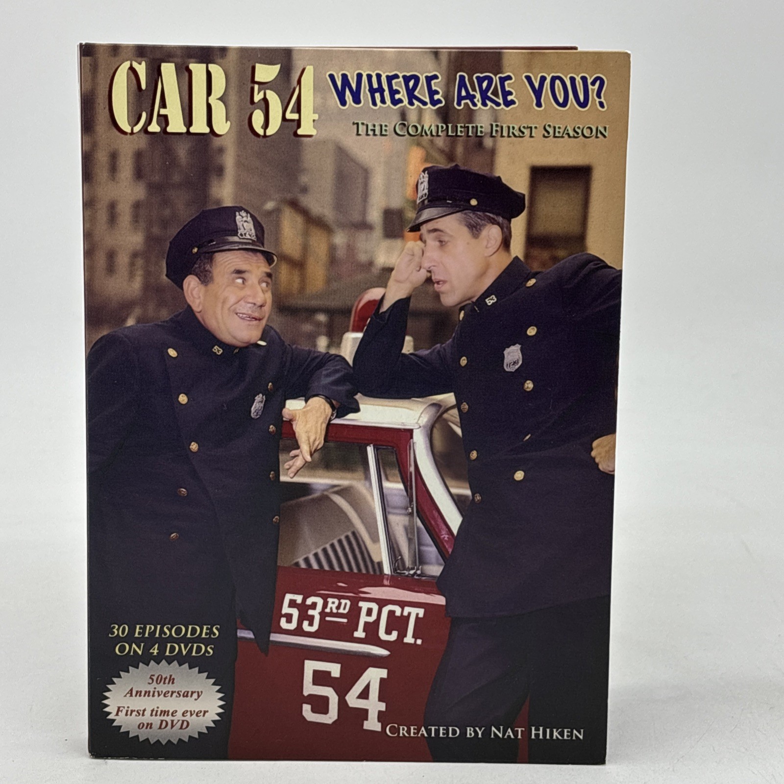 Car 54 Where Are You? The Complete First Season 4 Disc DVD Set No Slip Case