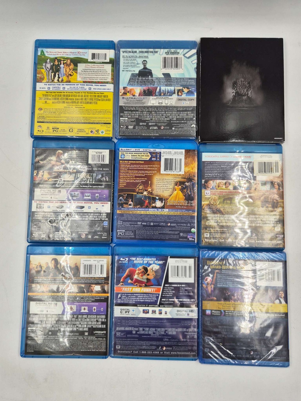 Lot of 40 Blu-ray & DVD Movies Action Sci-Fi Comedy Drama Mixed Condition Used