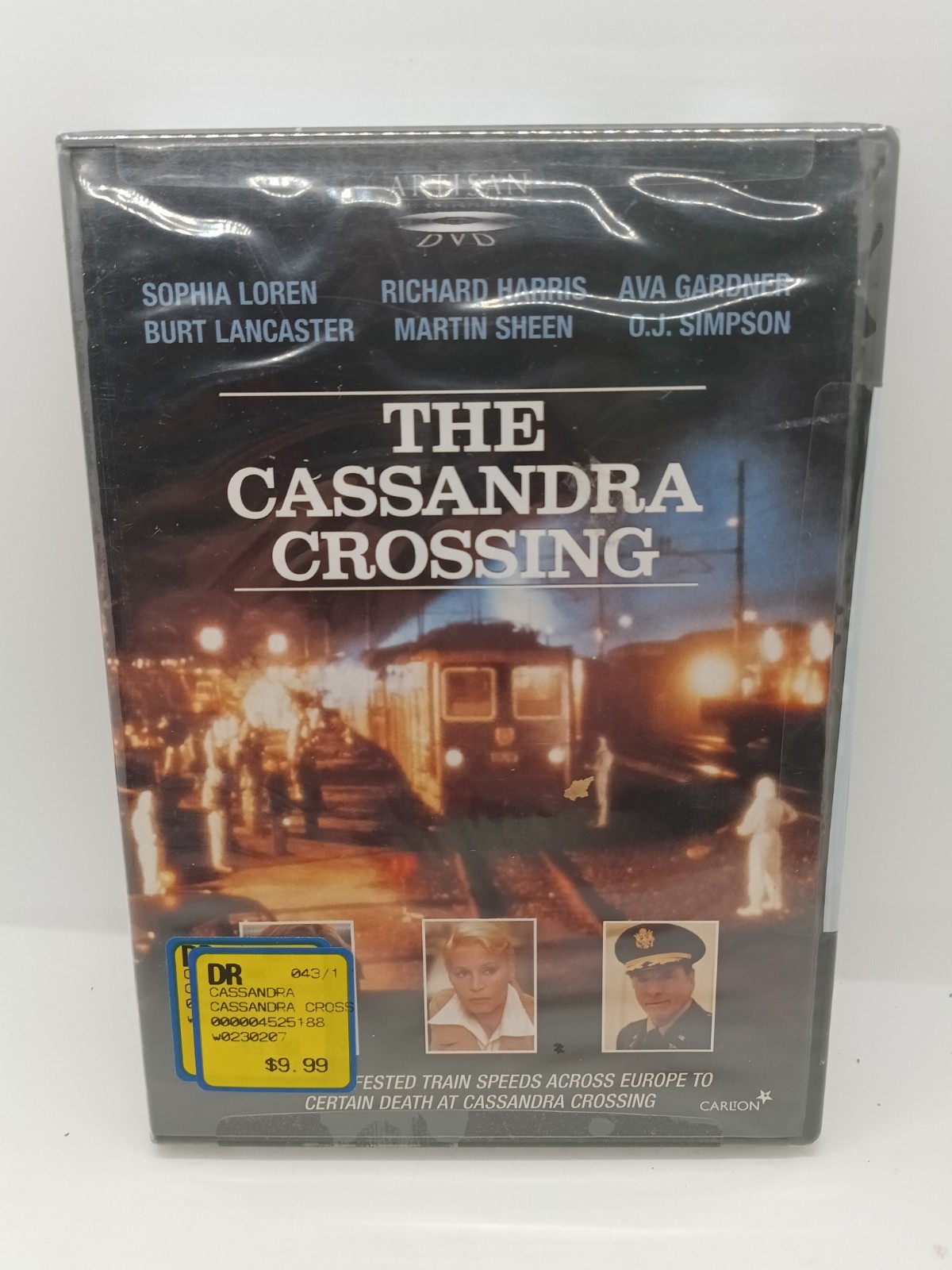 The Cassandra Crossing – Sophia Loren, Burt Lancaster, OJ Simpson – DVD New