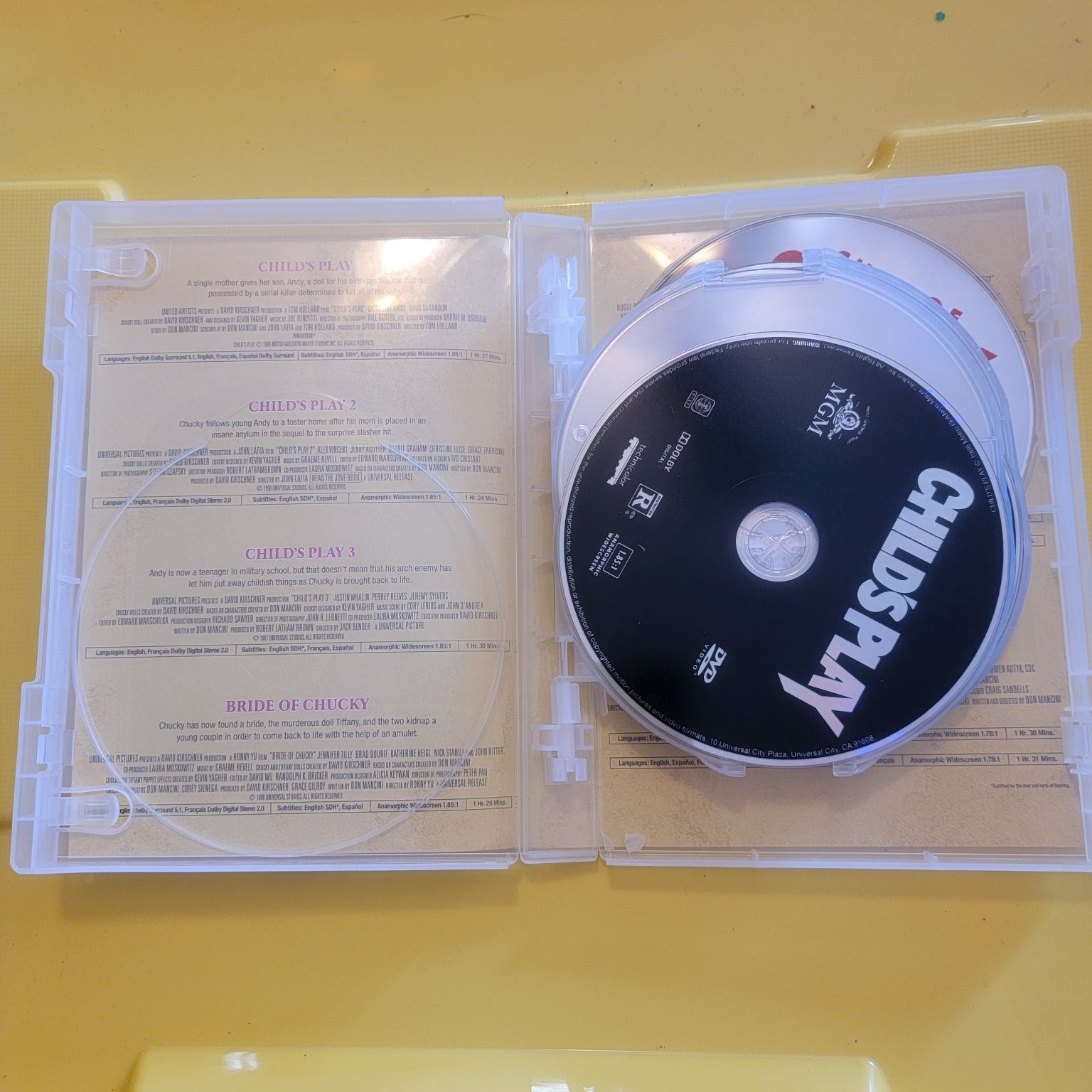 Chucky Complete 7-Movie Collection DVD (1988-2017) Don Mancini Horror