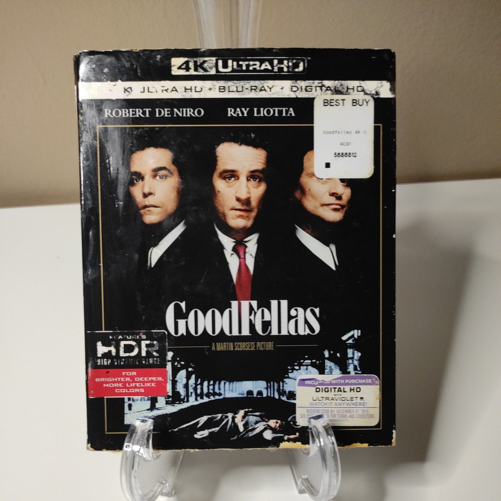 Goodfellas ~ OOP 4K Ultra HD + Blu-ray ~ No Digital ~ Includes OOP Slipcover