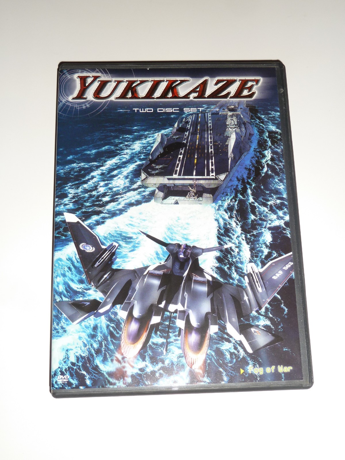 Yukikaze Volume 2: Fog of War DVD set 2002 anime military sci-fi TV show Bandai!
