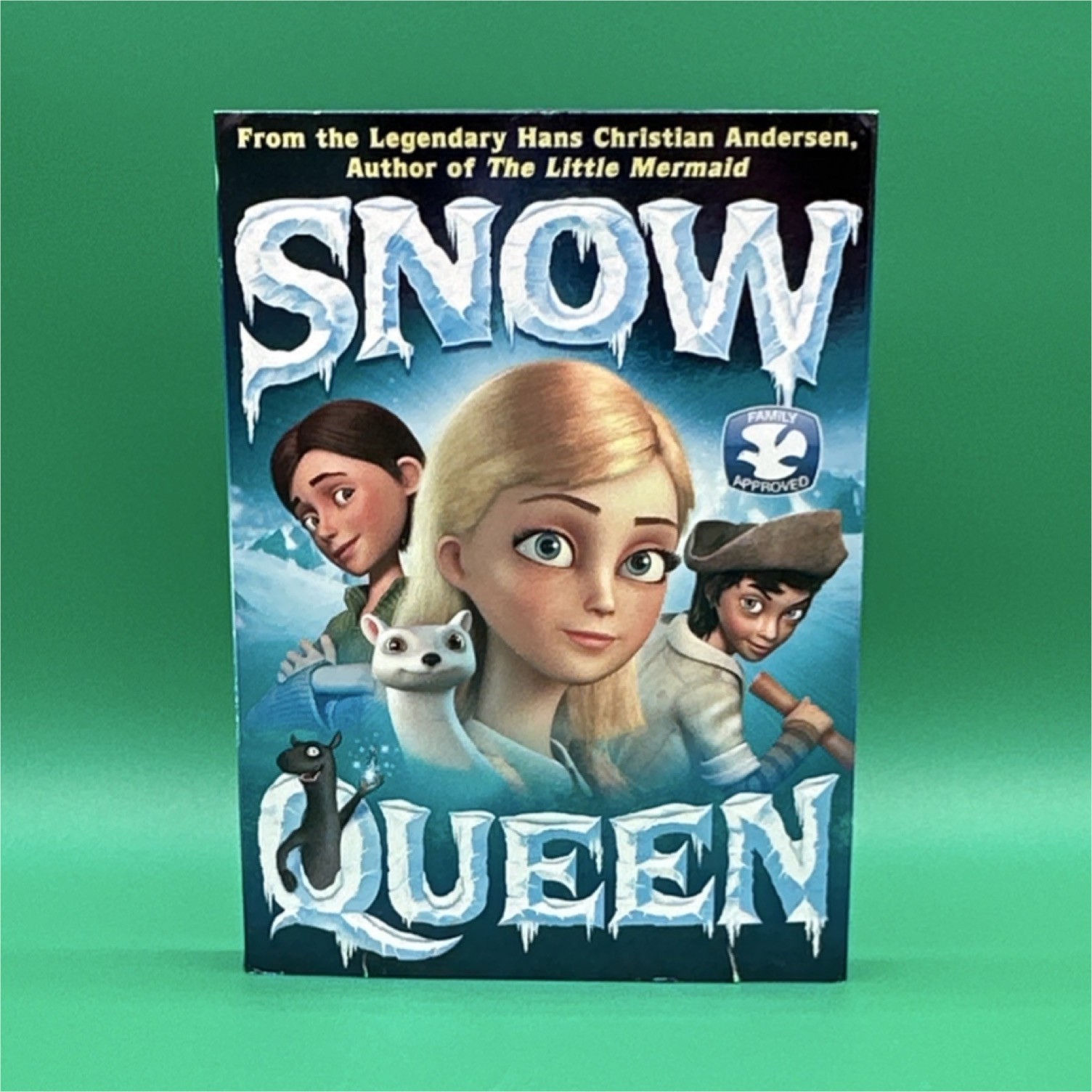 Vertical Snow Queen DVD Animation Family Approved Digital Copy English PG 2013