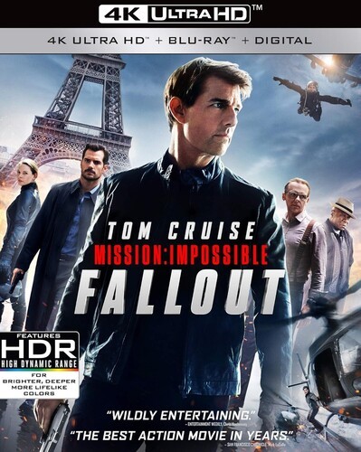 Mission: Impossible – Fallout [New 4K UHD Blu-ray] Dubbed, Subtitled, Widescre